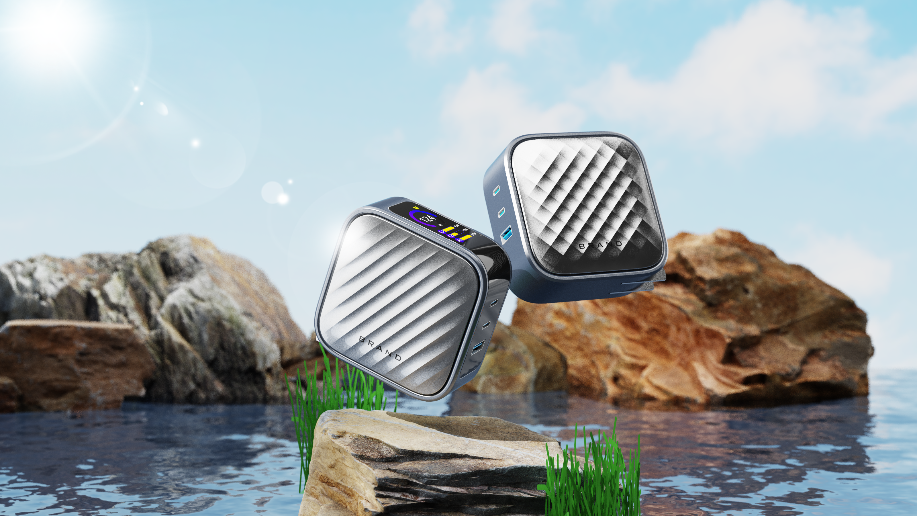 Gallium Nitride Smart Charger/Digital Products，