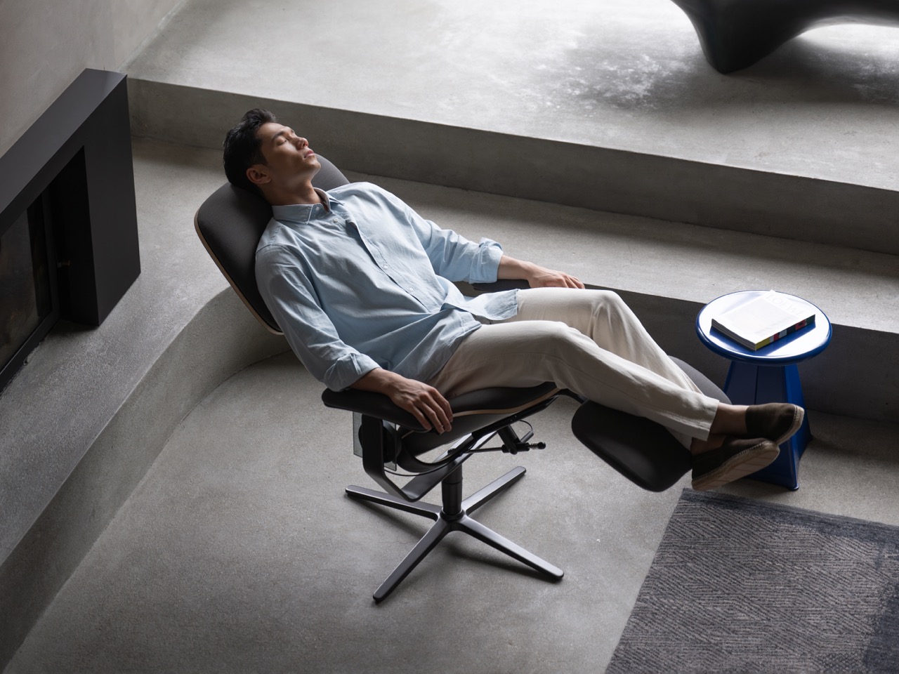 weightless recliner，Zero gravity，respiratory induction，meditation，Floatation，