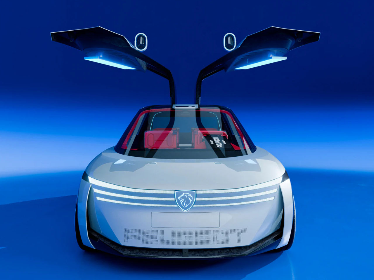 Polygon，beautiful，Pure electric trolley，Steer-by-wire，Butterfly door，