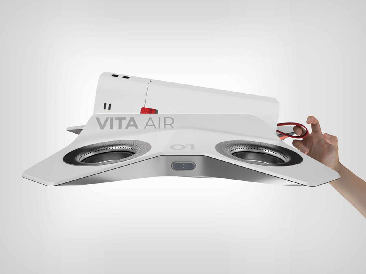 VITA，Blade-less UAV，rescue，Ducted fan，Red dot concept award，