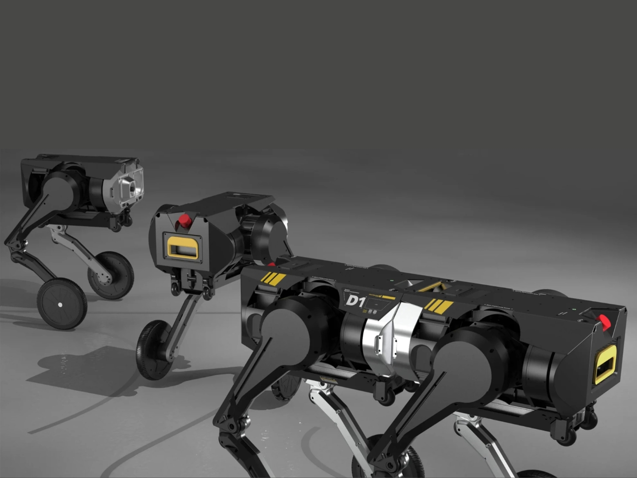 Modular robot，Bipedal Quadruped Switch，Carrier Robot，D1，