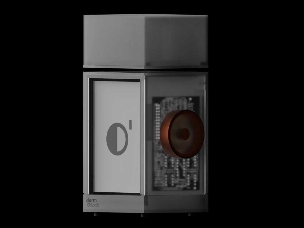 The Real Objects，Minimalist alarm clock，Sunrise Wake，Bedside atmosphere lamp，analog clock，