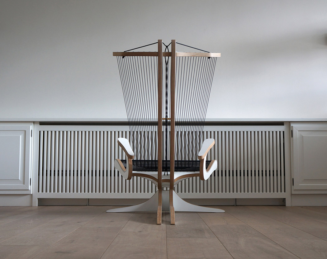 white，harp，Hippokamp，chair，