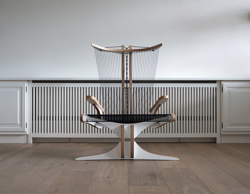 white，harp，Hippokamp，chair，