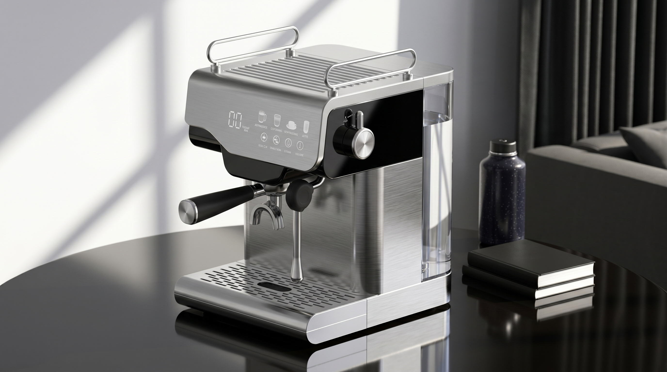 Coffee machine，Italian coffee machine，small home appliances，Appearance design，product design，industrial design，