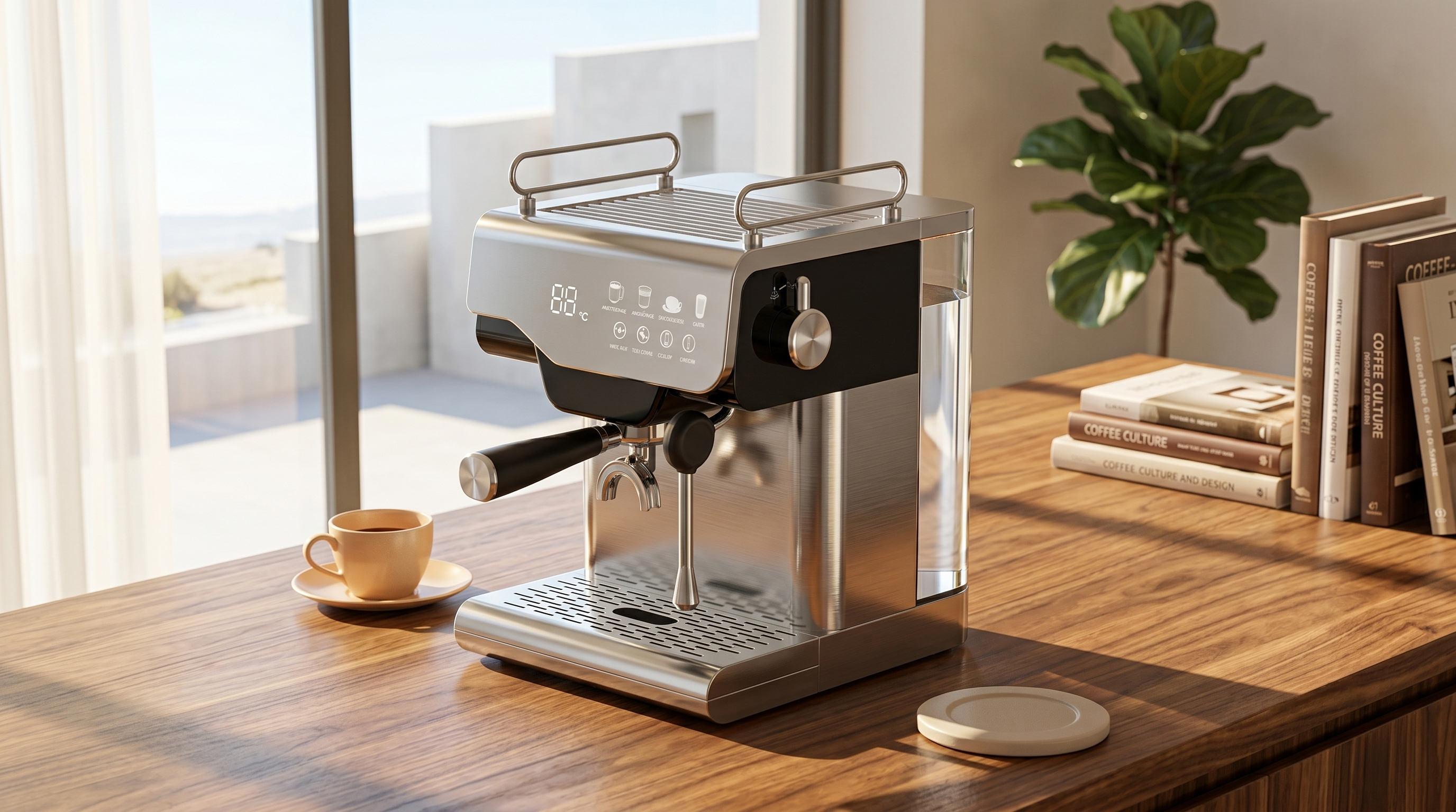 Coffee machine，Italian coffee machine，small home appliances，Appearance design，product design，industrial design，
