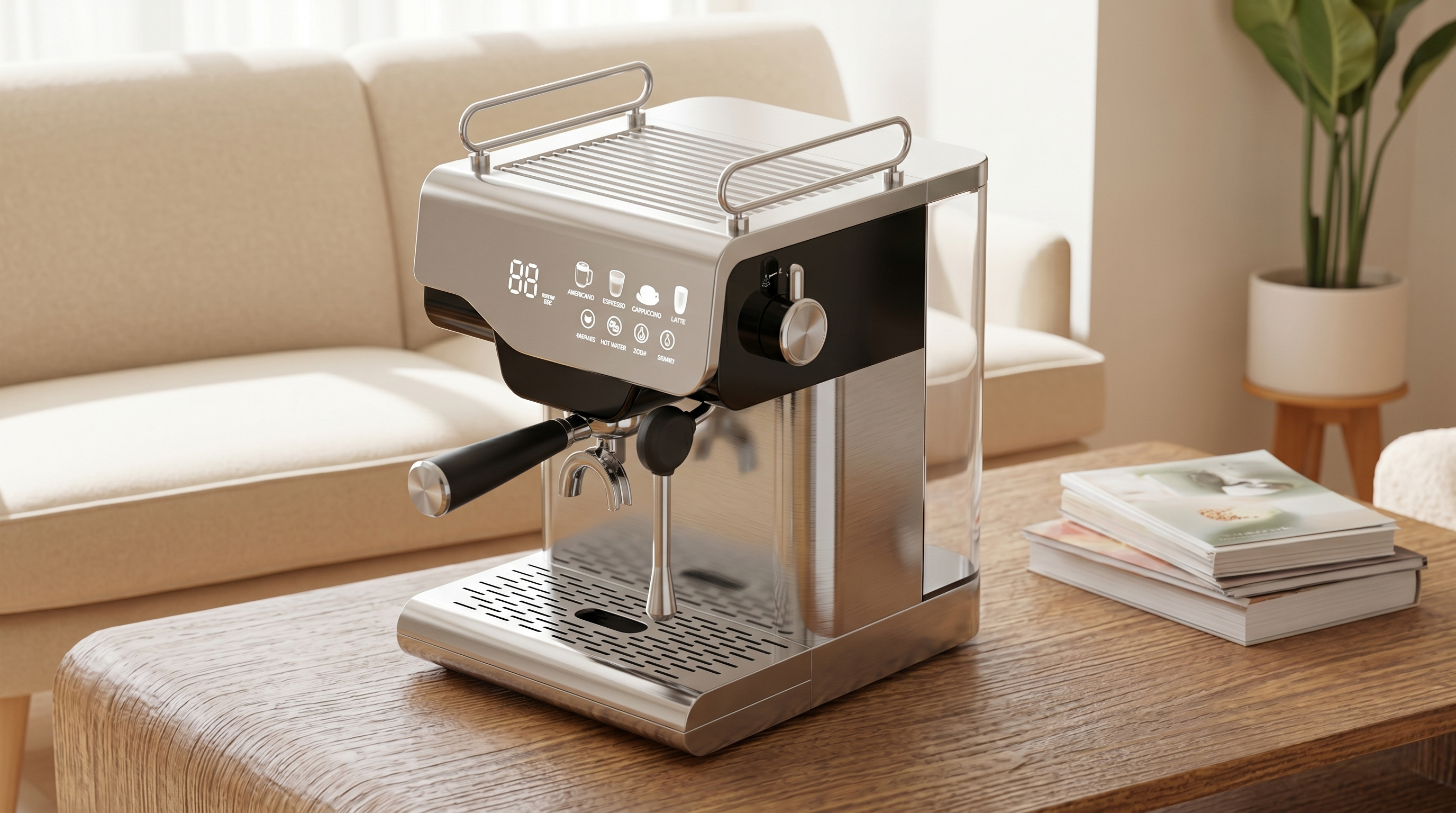 Coffee machine，Italian coffee machine，small home appliances，Appearance design，product design，industrial design，