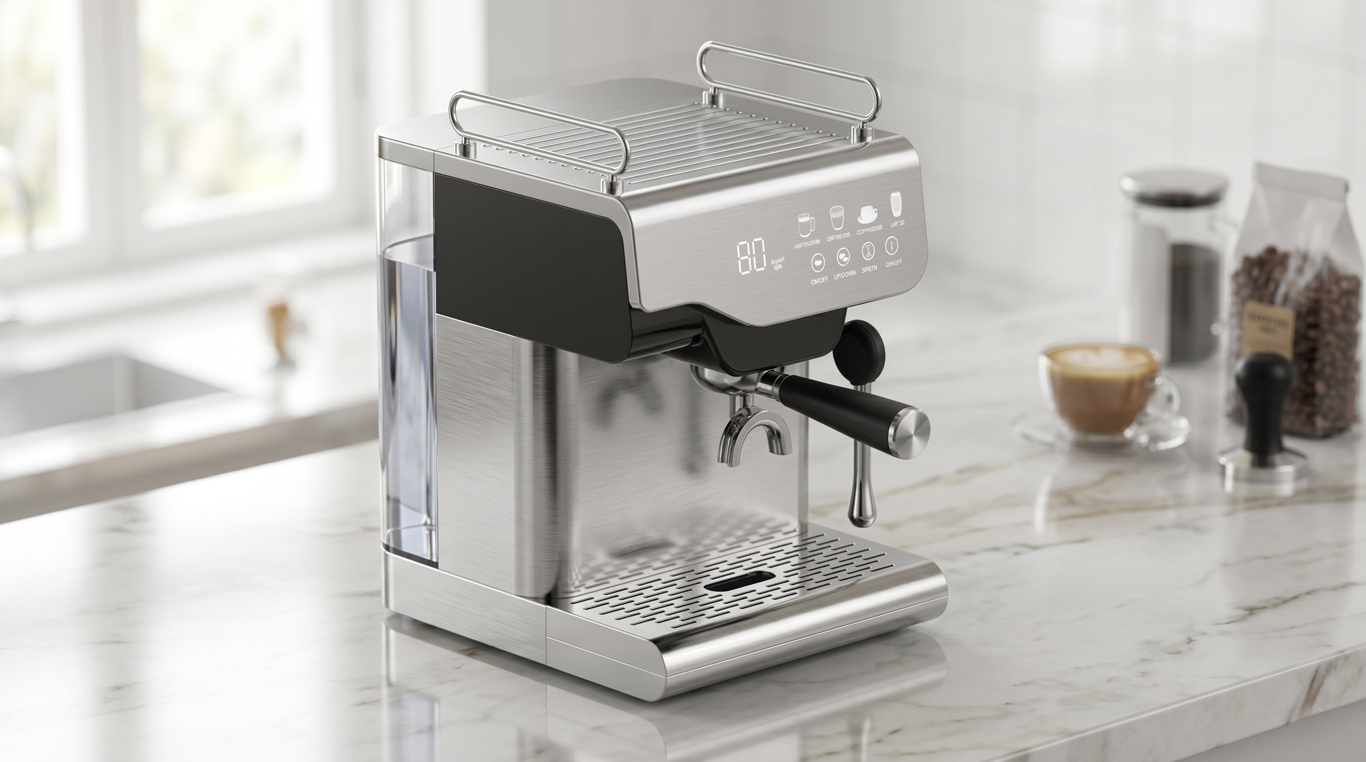Coffee machine，Italian coffee machine，small home appliances，Appearance design，product design，industrial design，