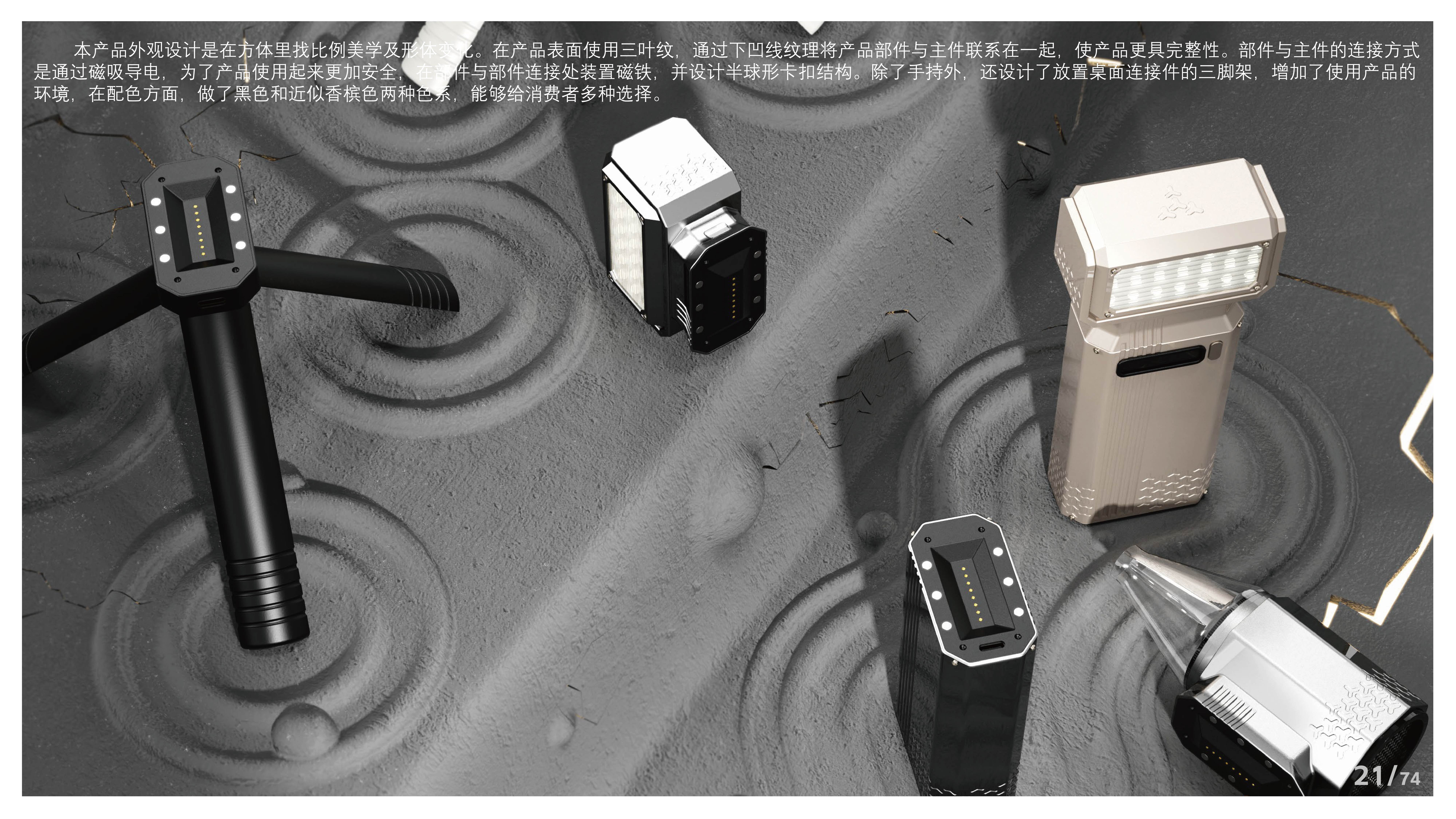 Outdoor flashlight，camping，Gehu，