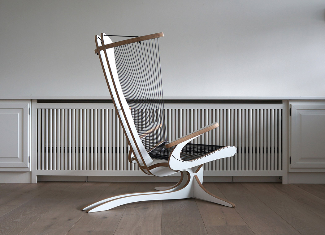 white，harp，Hippokamp，chair，