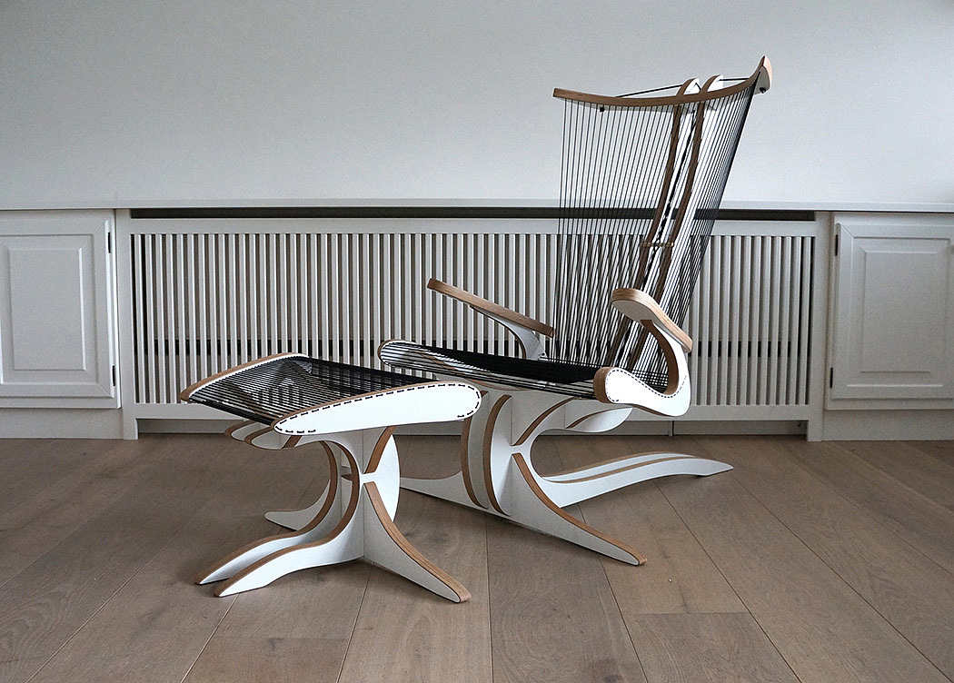 white，harp，Hippokamp，chair，