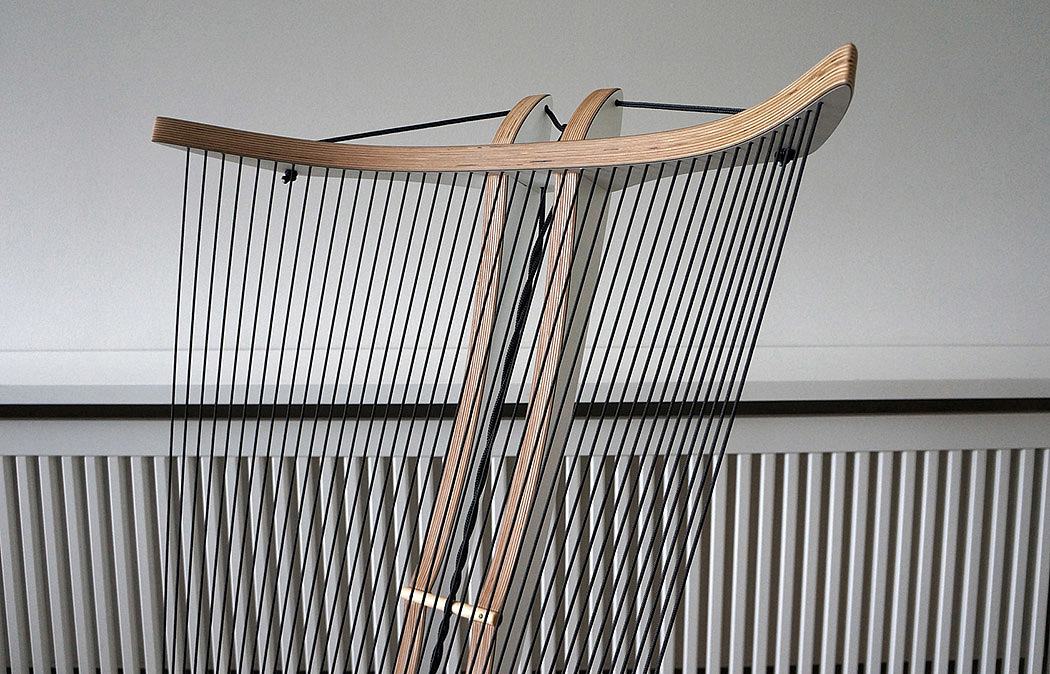 white，harp，Hippokamp，chair，