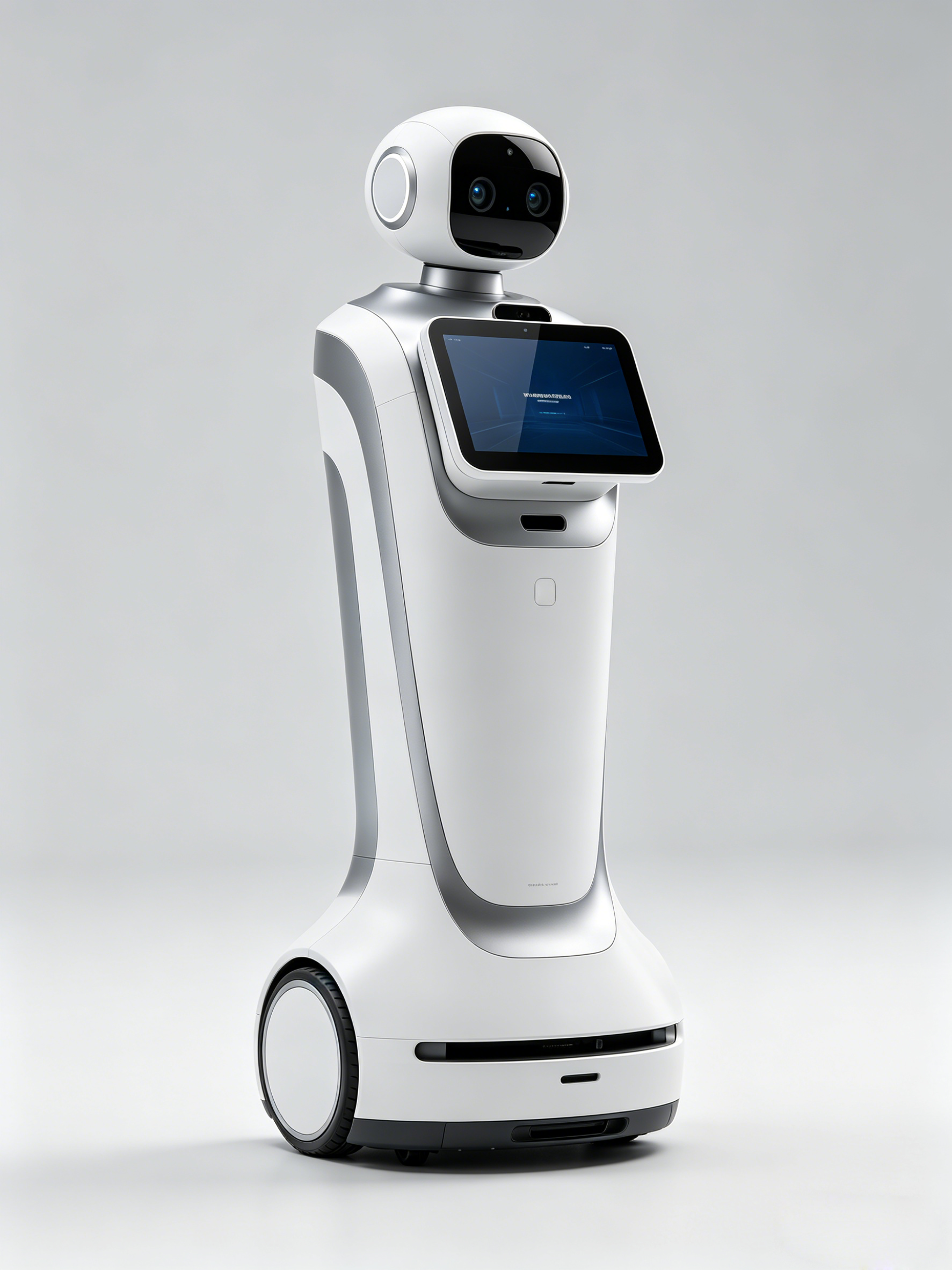 Service robot，Robot appearance design，robot，Arm-less robot，Commercial service robot，Robot Industrial Design，