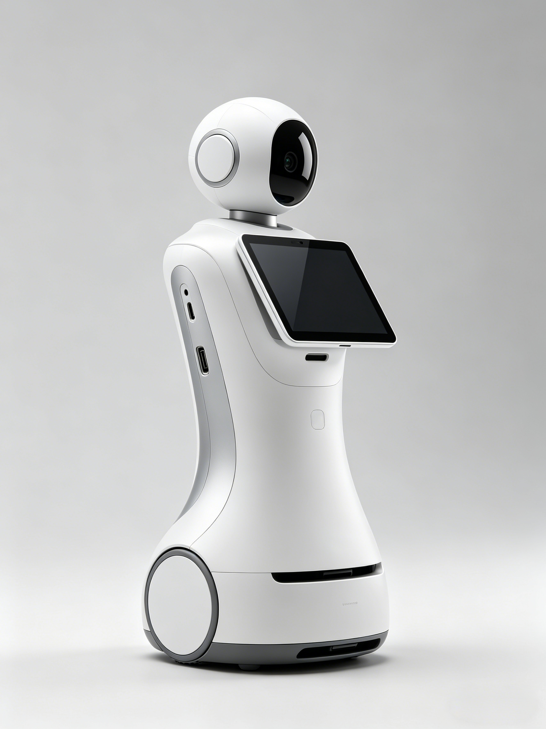 Service robot，Robot appearance design，robot，Arm-less robot，Commercial service robot，Robot Industrial Design，