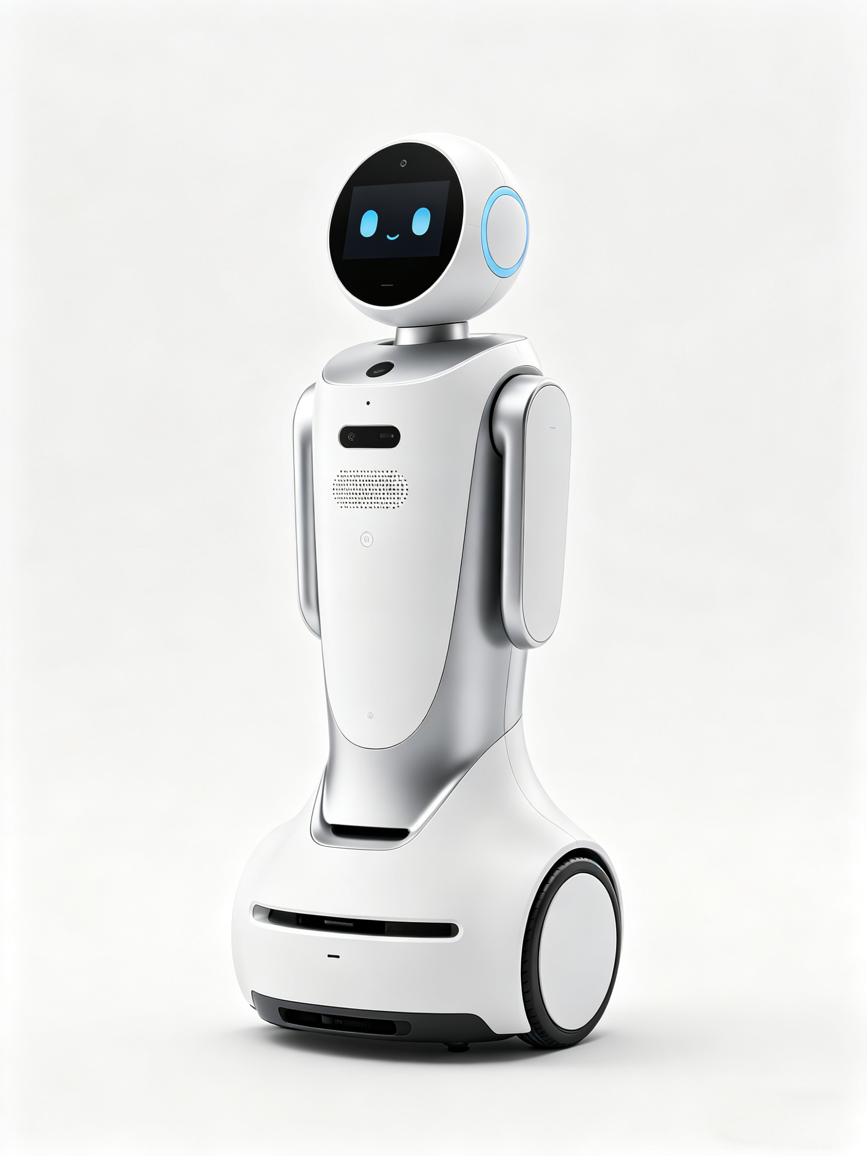 Service robot，Robot appearance design，robot，Arm-less robot，Commercial service robot，Robot Industrial Design，