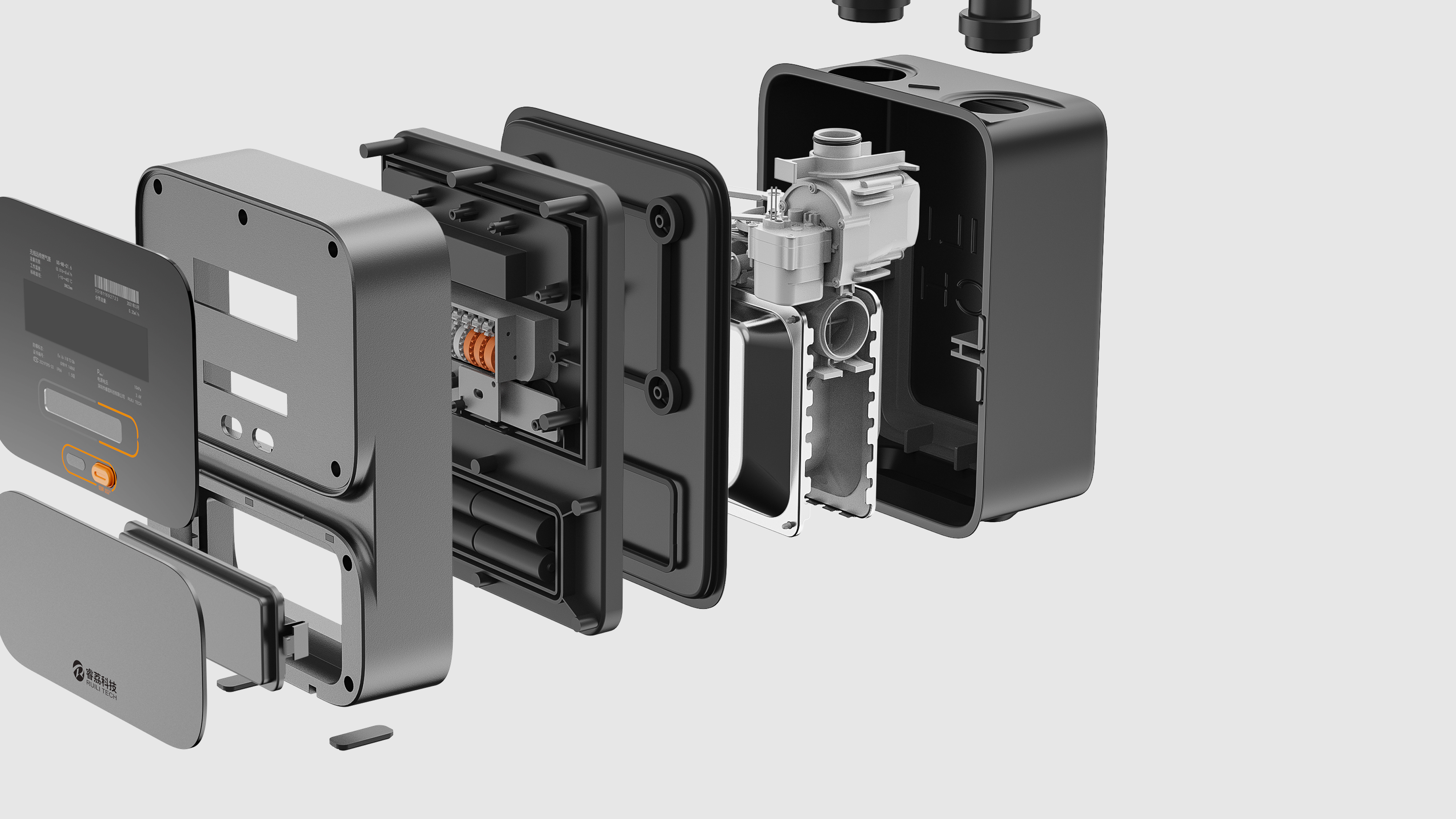 Gas meter，geometry，a swarm of bees，