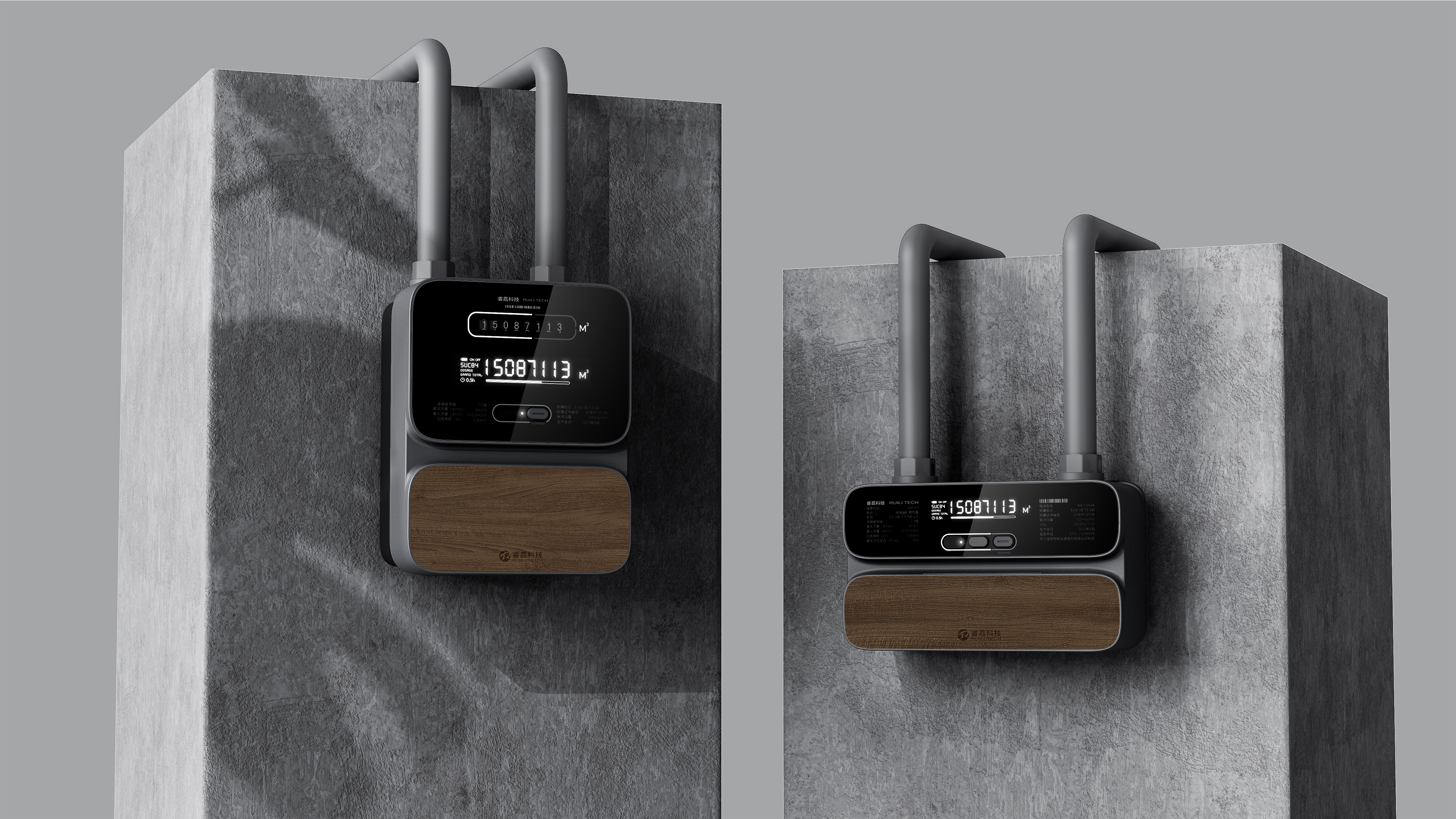 Gas meter，geometry，a swarm of bees，