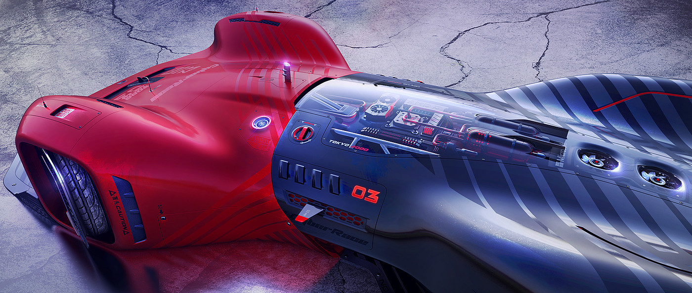 Cool，conceptual design，racing，honda，automobile，