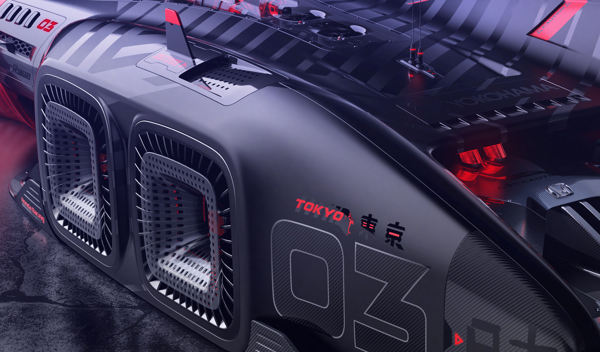 Cool，conceptual design，racing，honda，automobile，