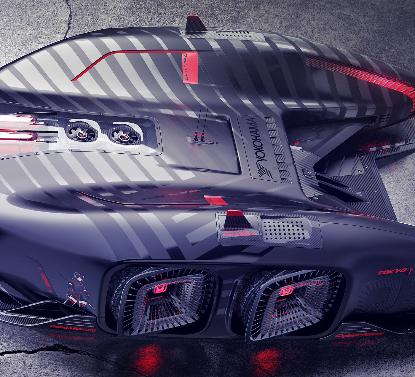 Cool，conceptual design，racing，honda，automobile，