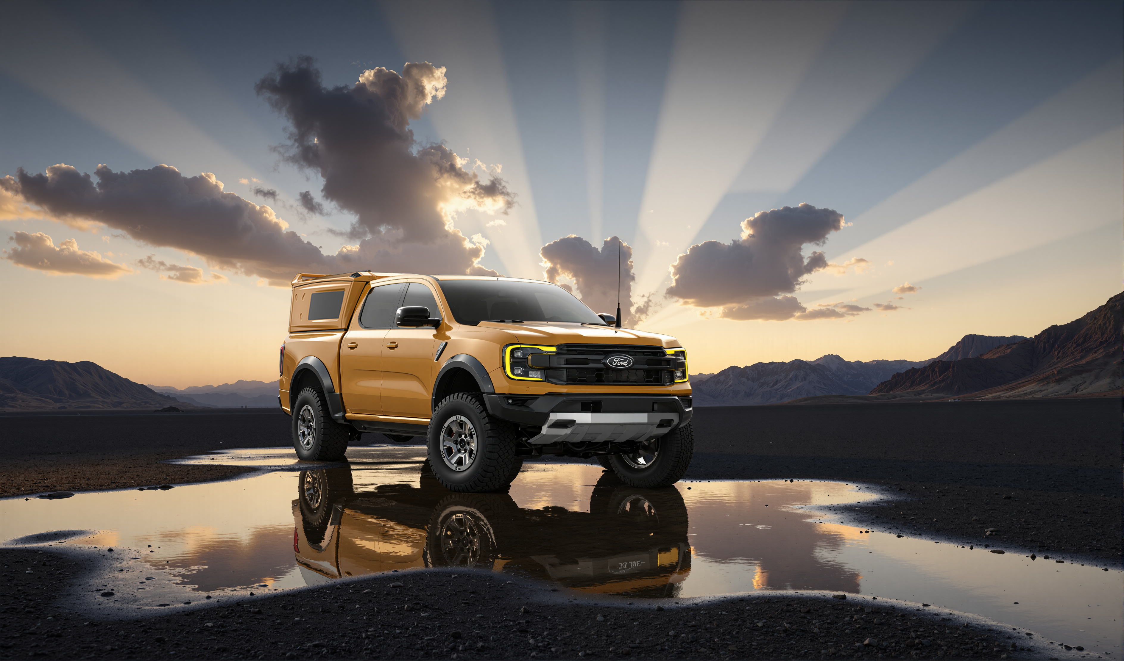 AI-assisted car renderings，