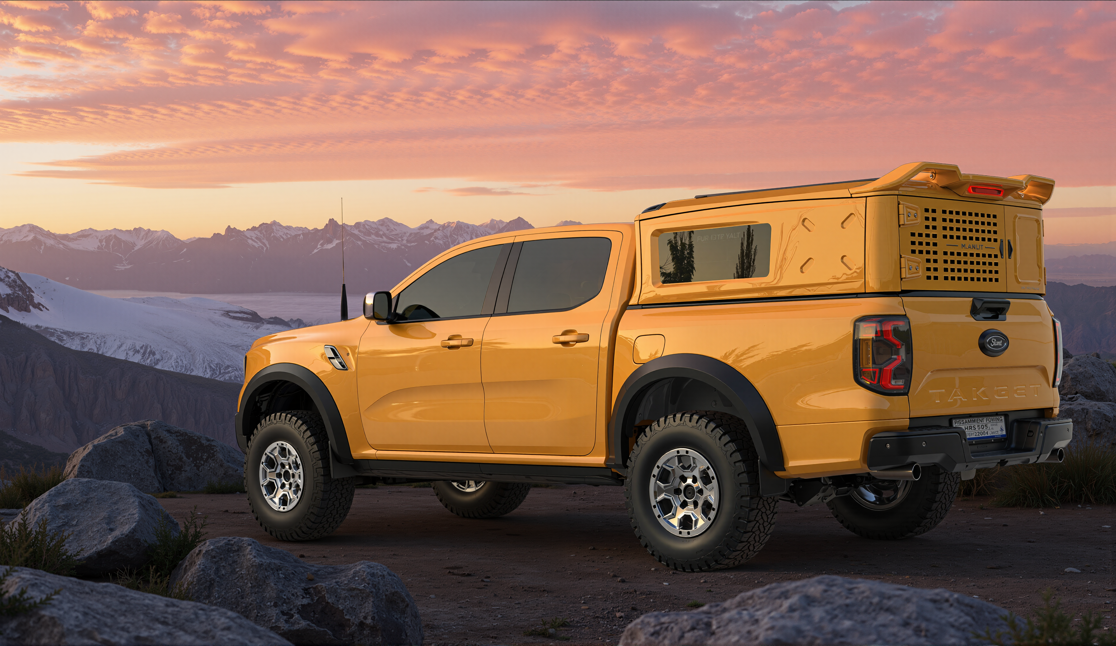 AI-assisted car renderings，