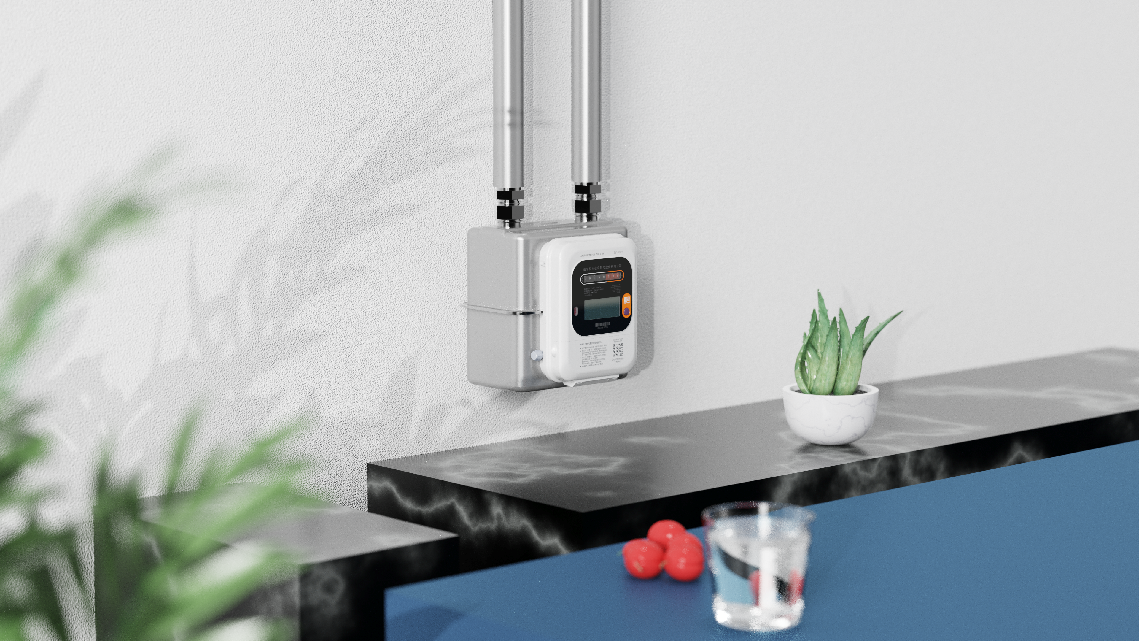 Appearance of gas meter，