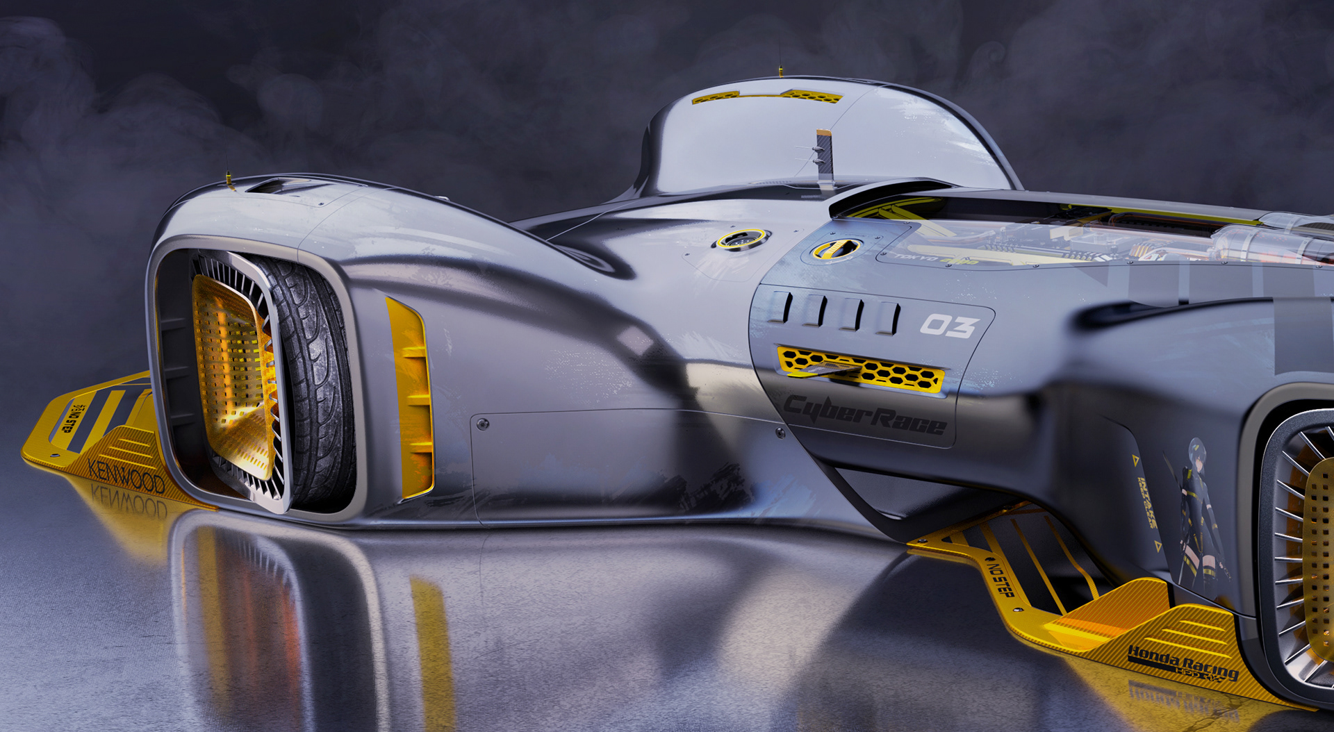 Cool，conceptual design，racing，honda，automobile，