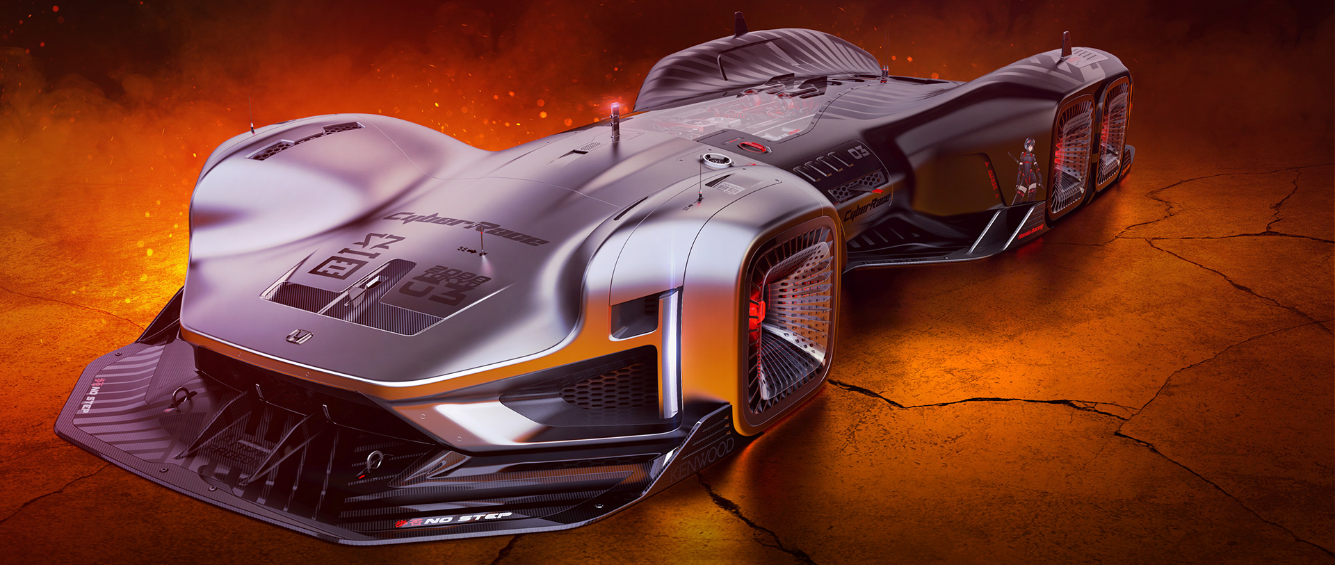 Cool，conceptual design，racing，honda，automobile，