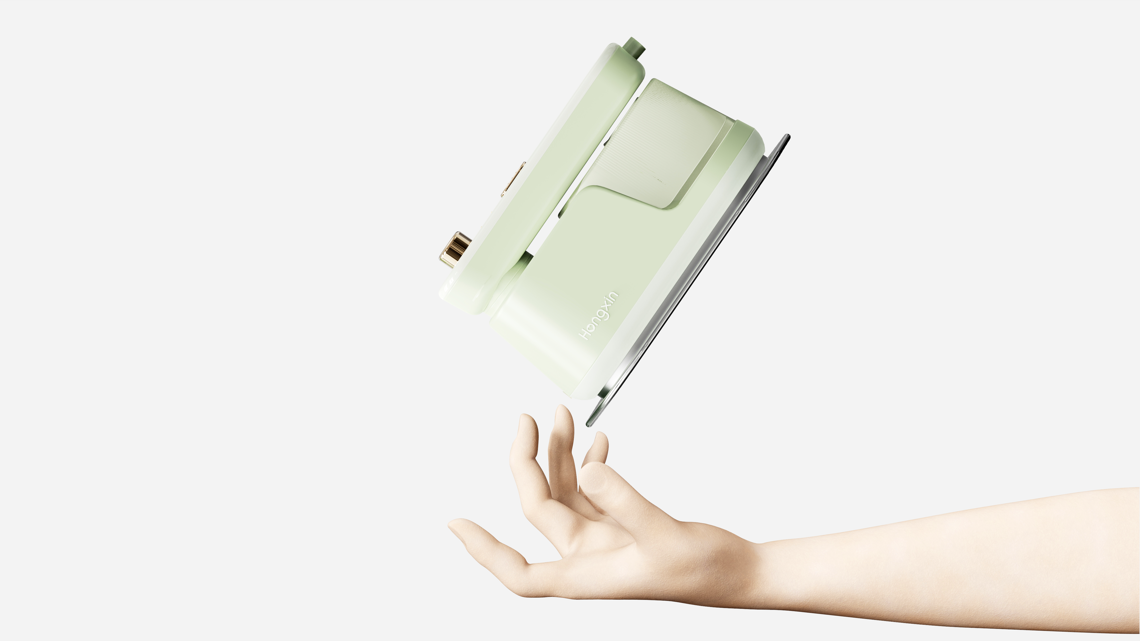 Portable hand-held ironing machine，Household handheld iron，small steam iron，