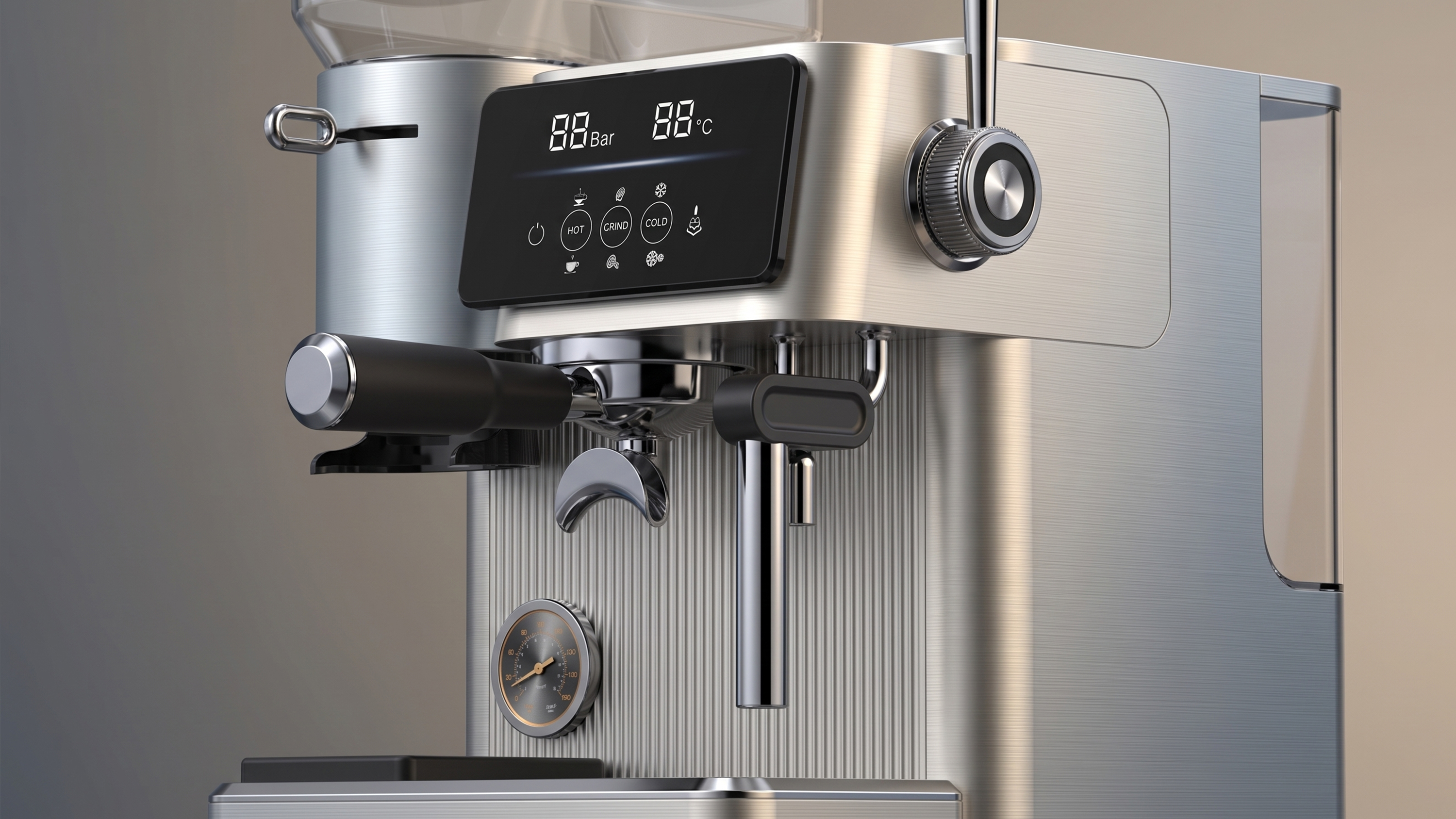 Coffee machine，Italian coffee machine，Appearance design，product design，get design，Home appliance design，