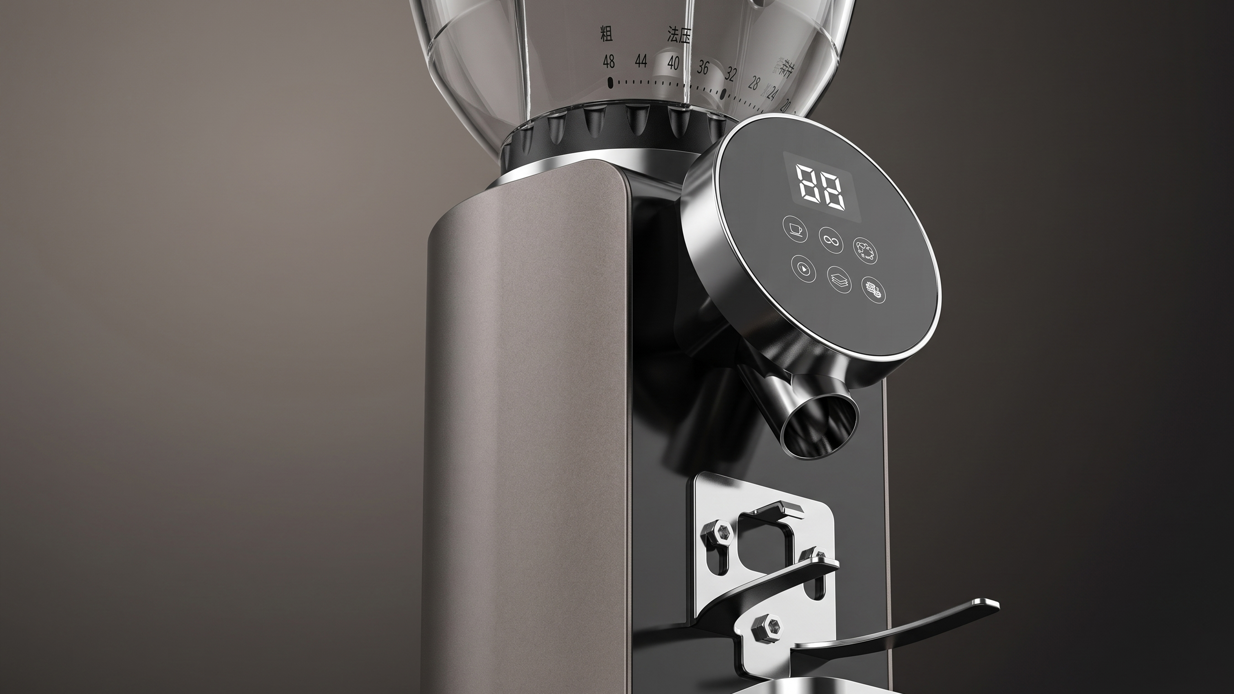 Bean grinder，Grinding machine，commercial bean grinder，small home appliances，Appearance design，product design，industrial design，get design，