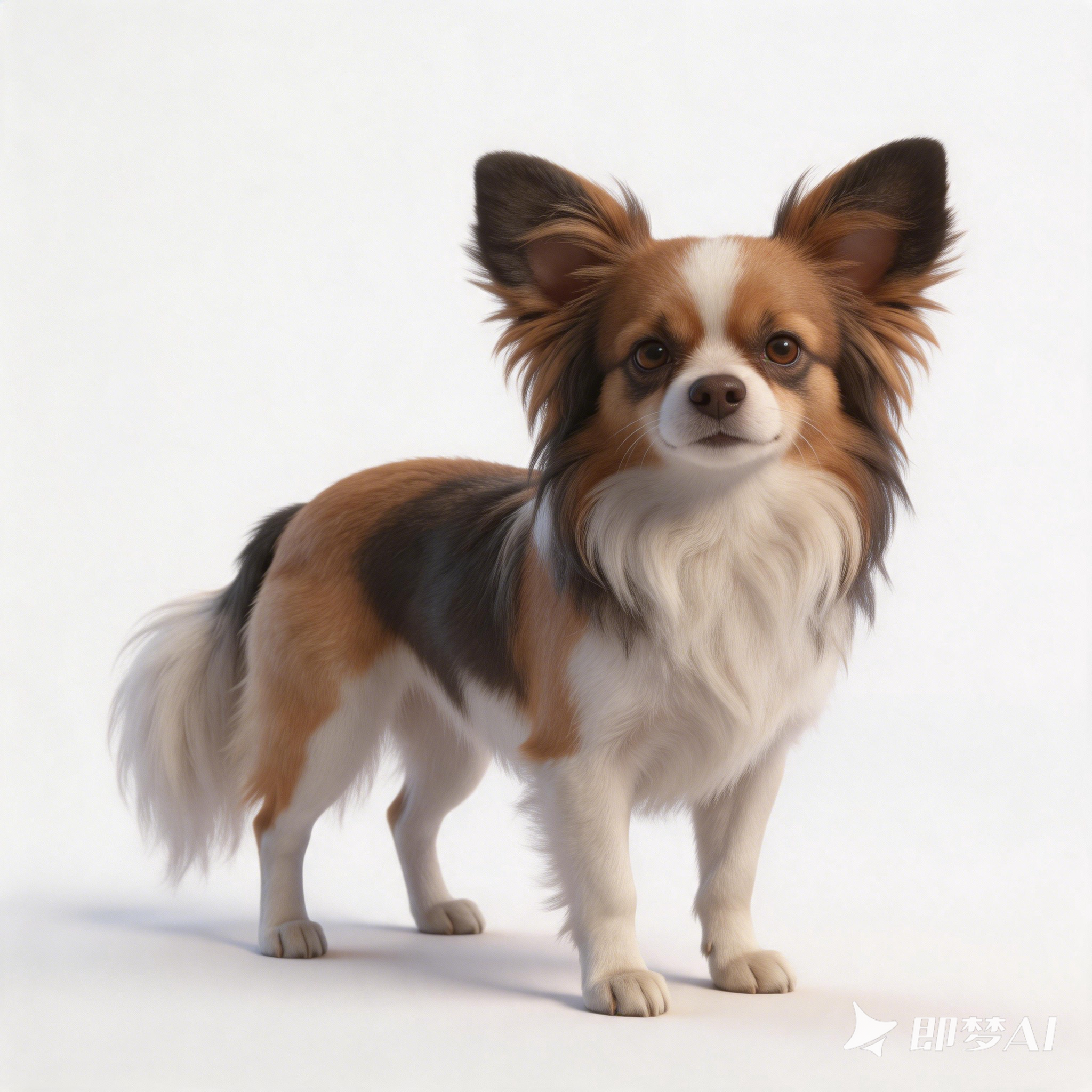 Papillon，dog，dog，