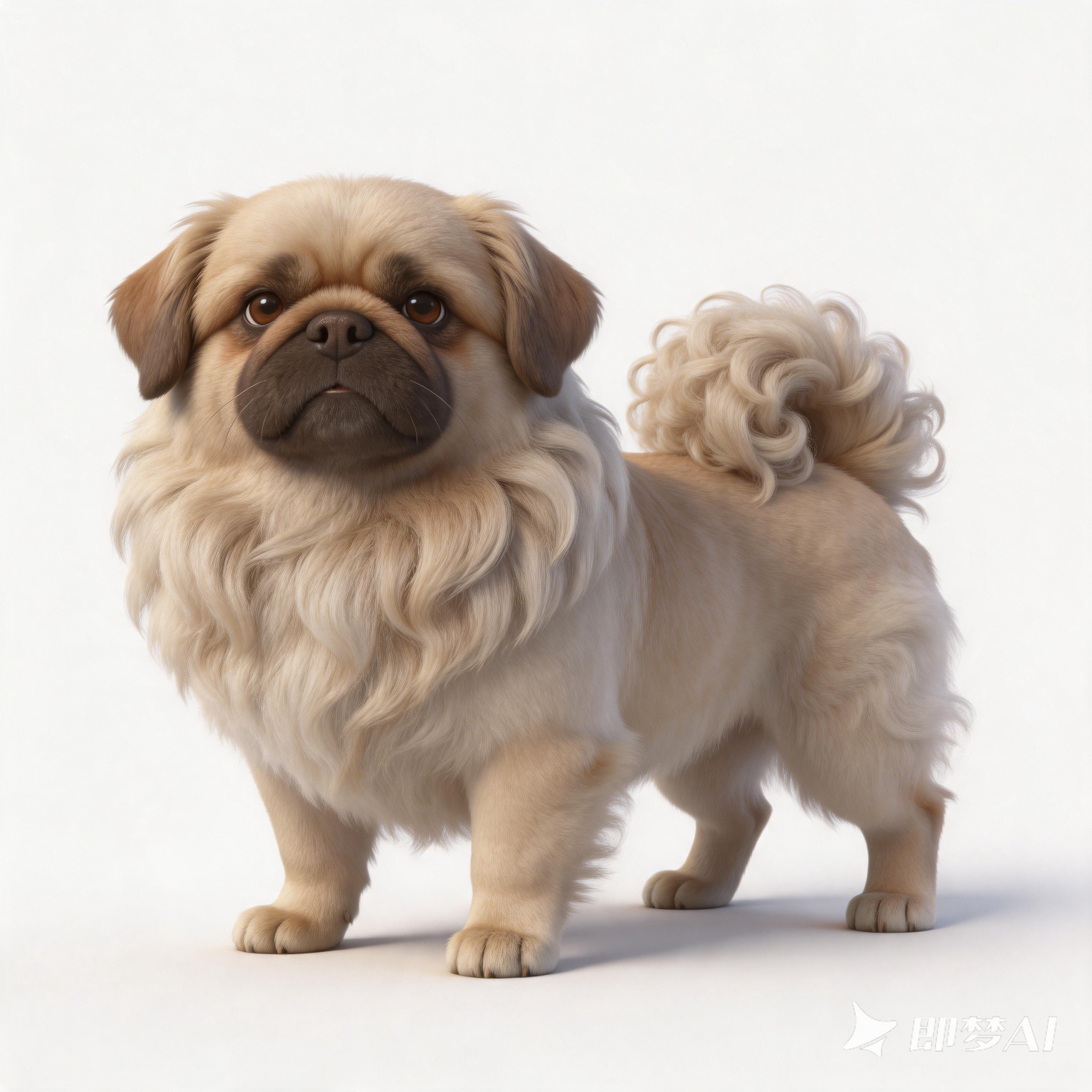 Pekingese，dog，dog，