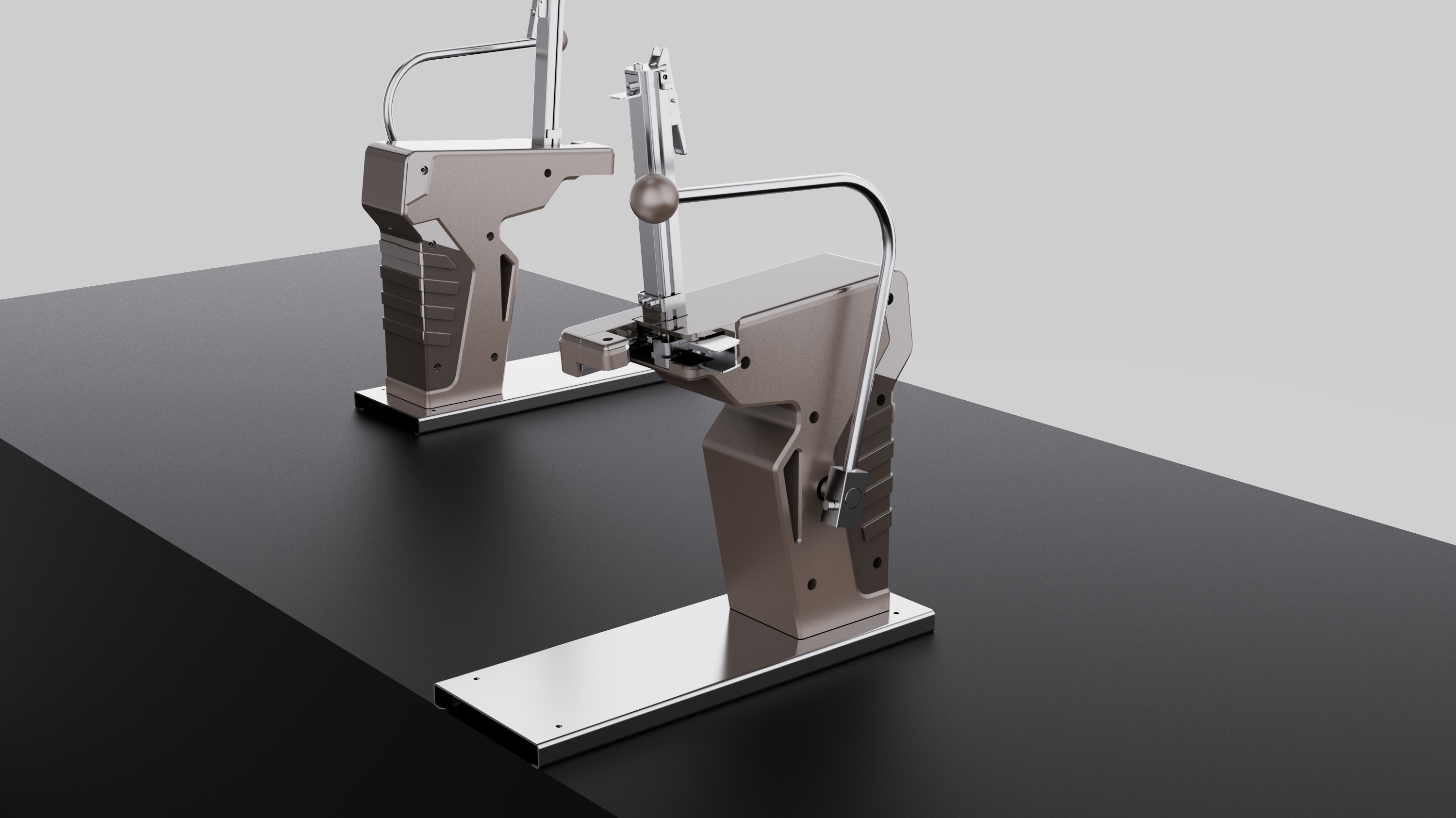 Supermarket, manual, tie-in machine, tool design, portable, practical，