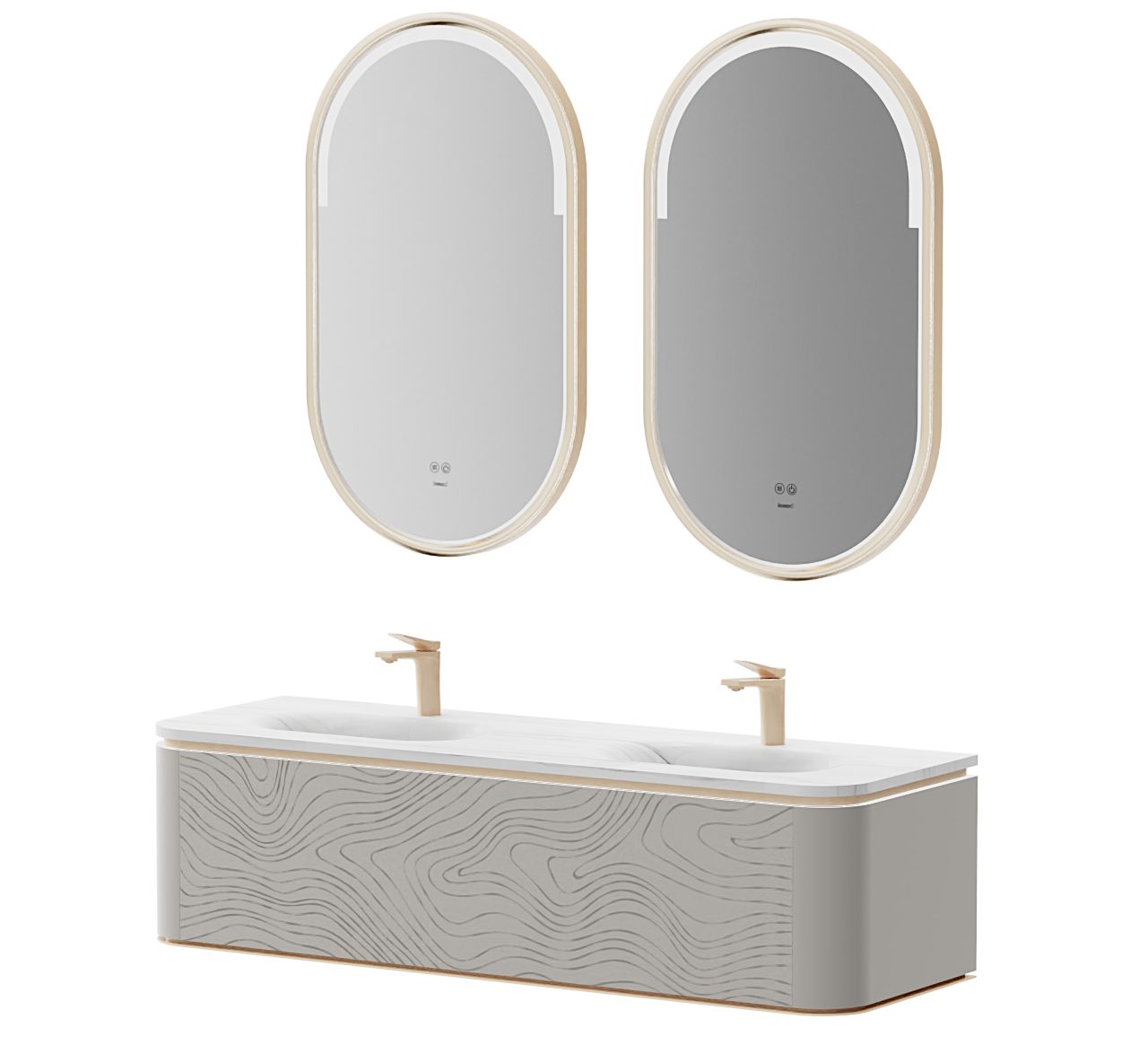 bathroom cabinet; texture; carved，