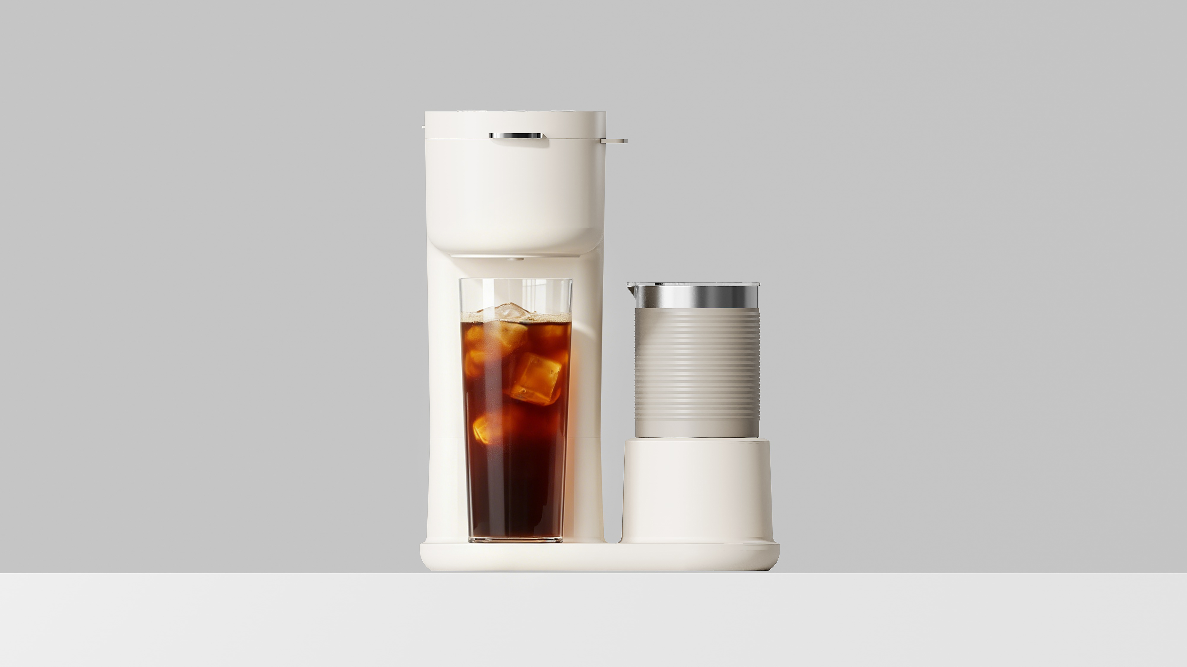 industrial design，Structural design，Coffee machine，Milk foaming machine，product design，