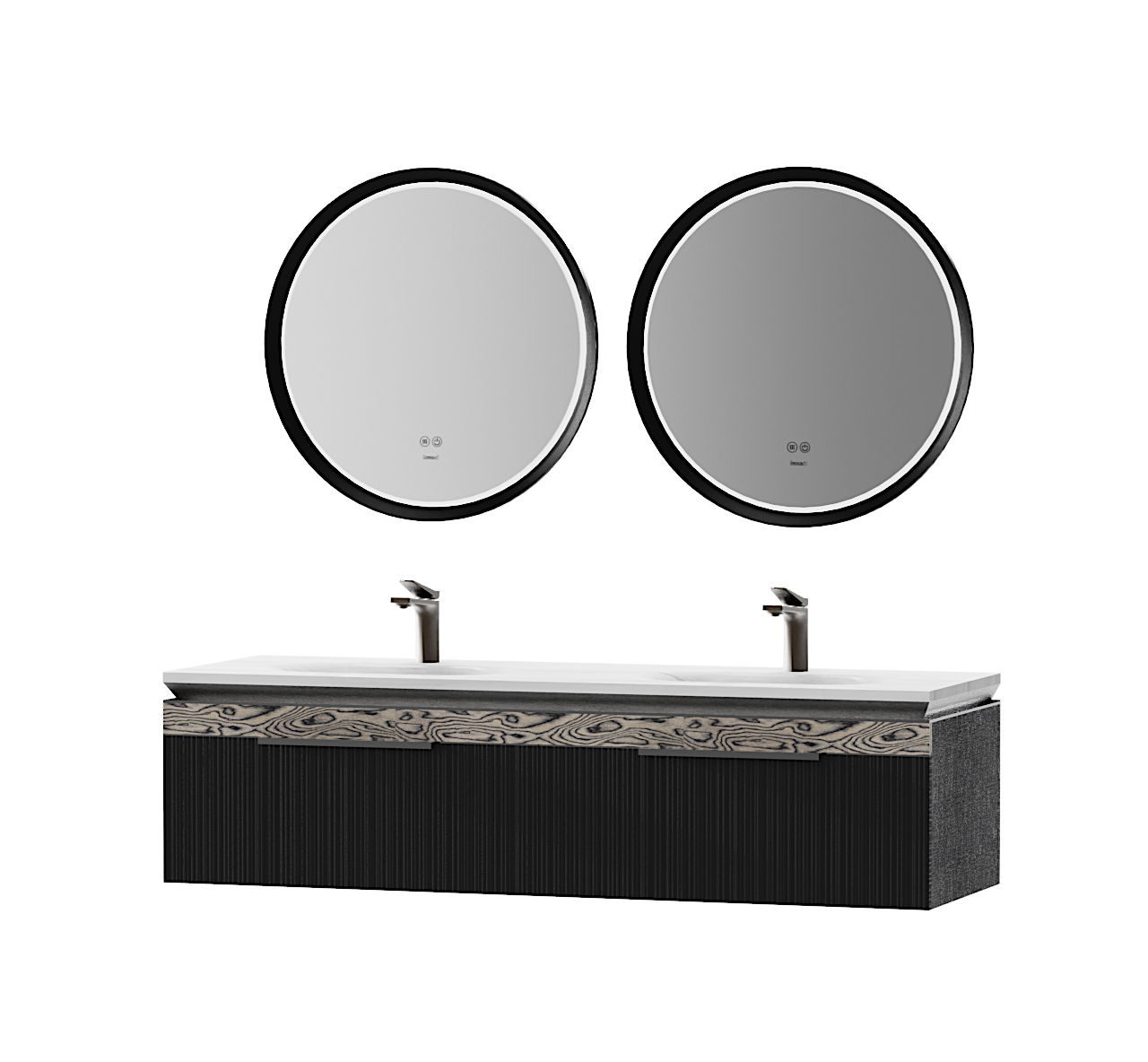 Texture; Bathroom Cabinet; Carved，