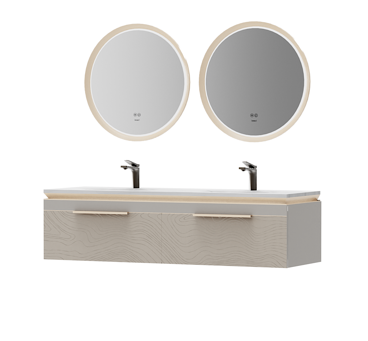 Texture; Bathroom Cabinet; Carved，