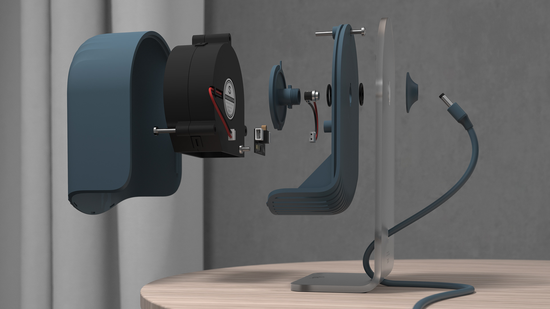 concept，originality，Desk fan，Flo2，