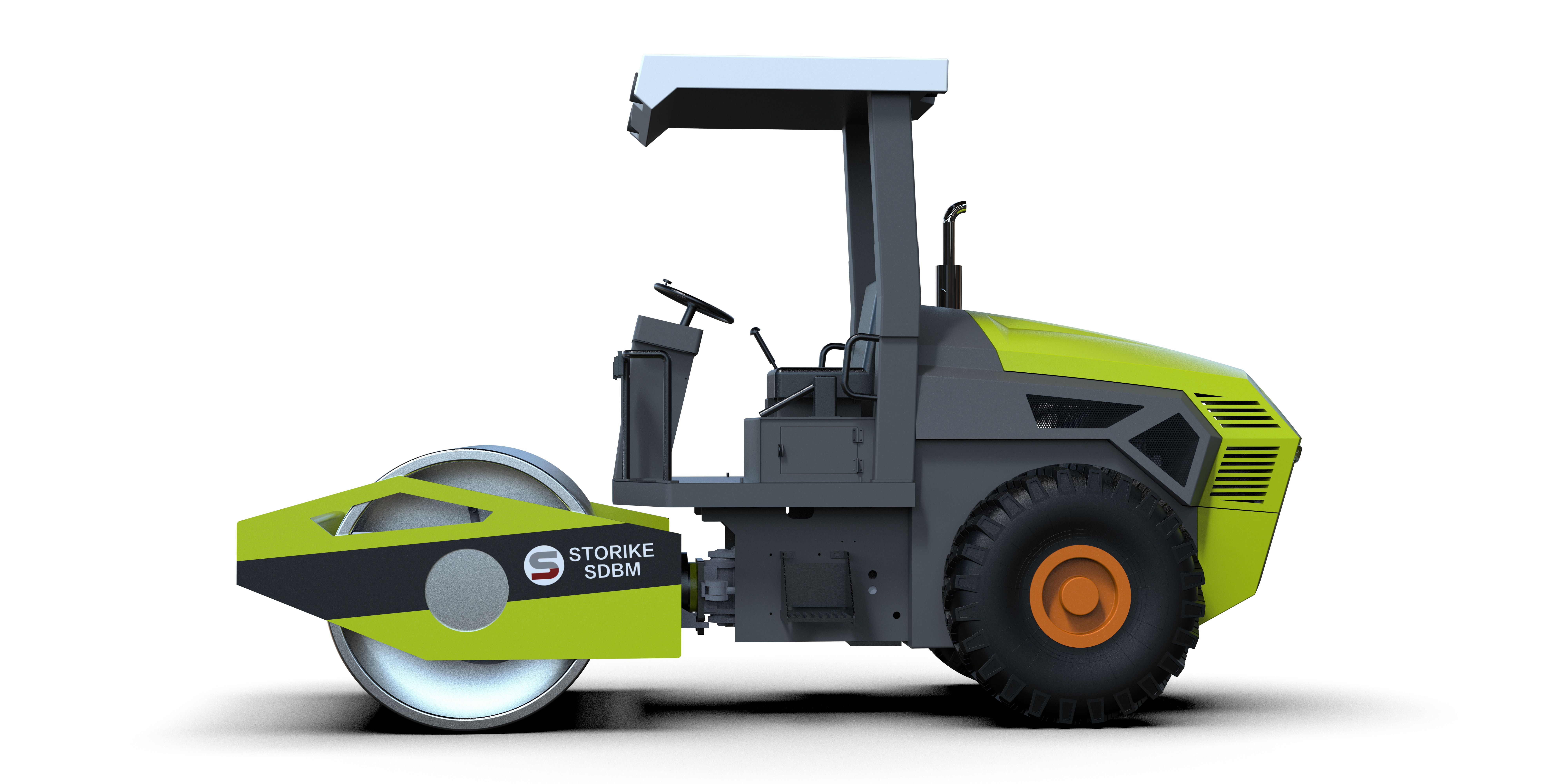 industrial design of road roller，