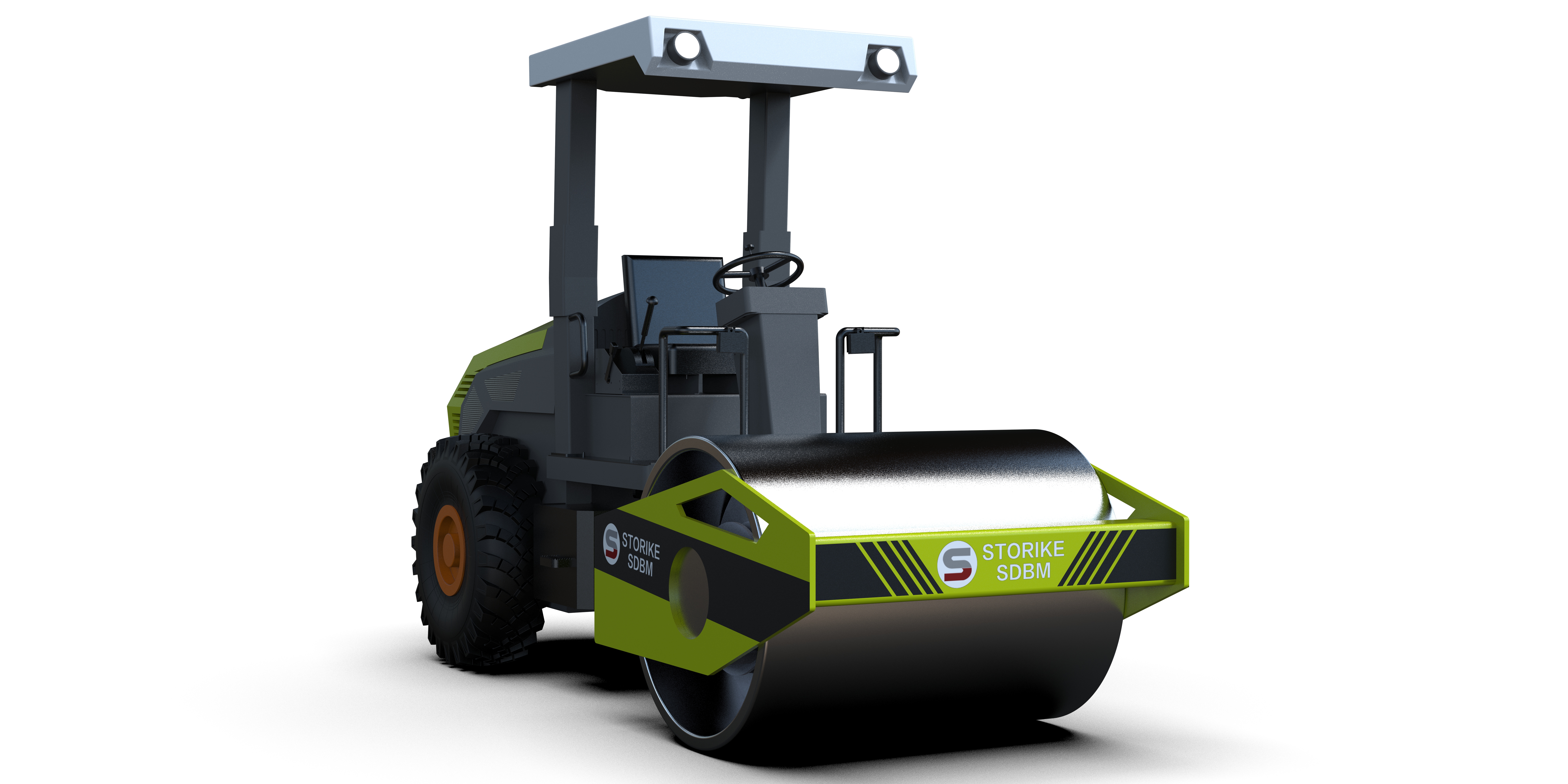 industrial design of road roller，