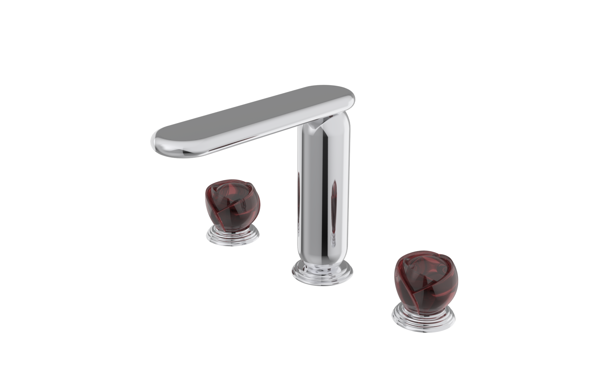 Crystal; Glaze; Faucet; Handle，
