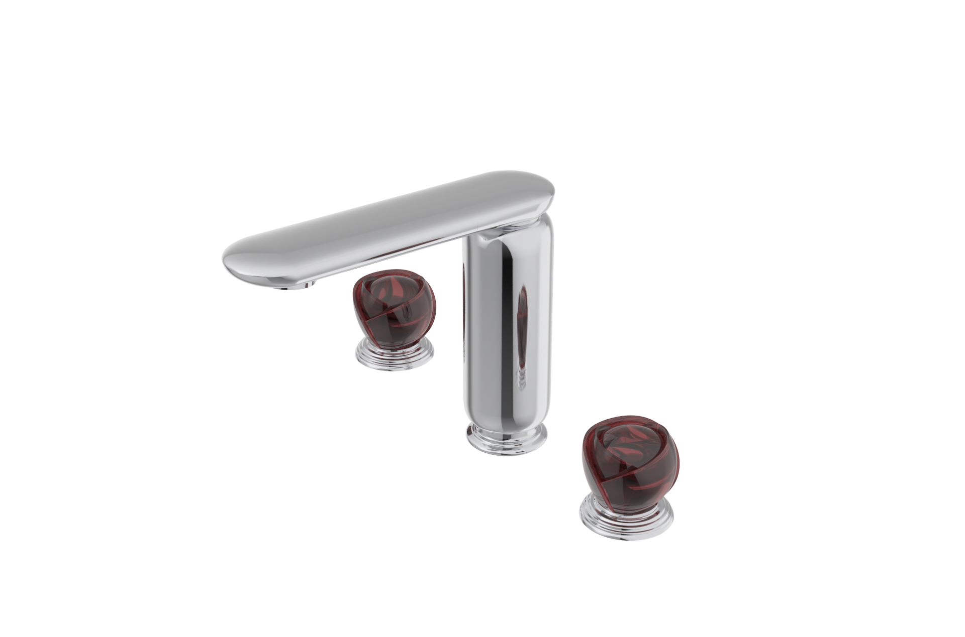 Crystal; Glaze; Faucet; Handle，