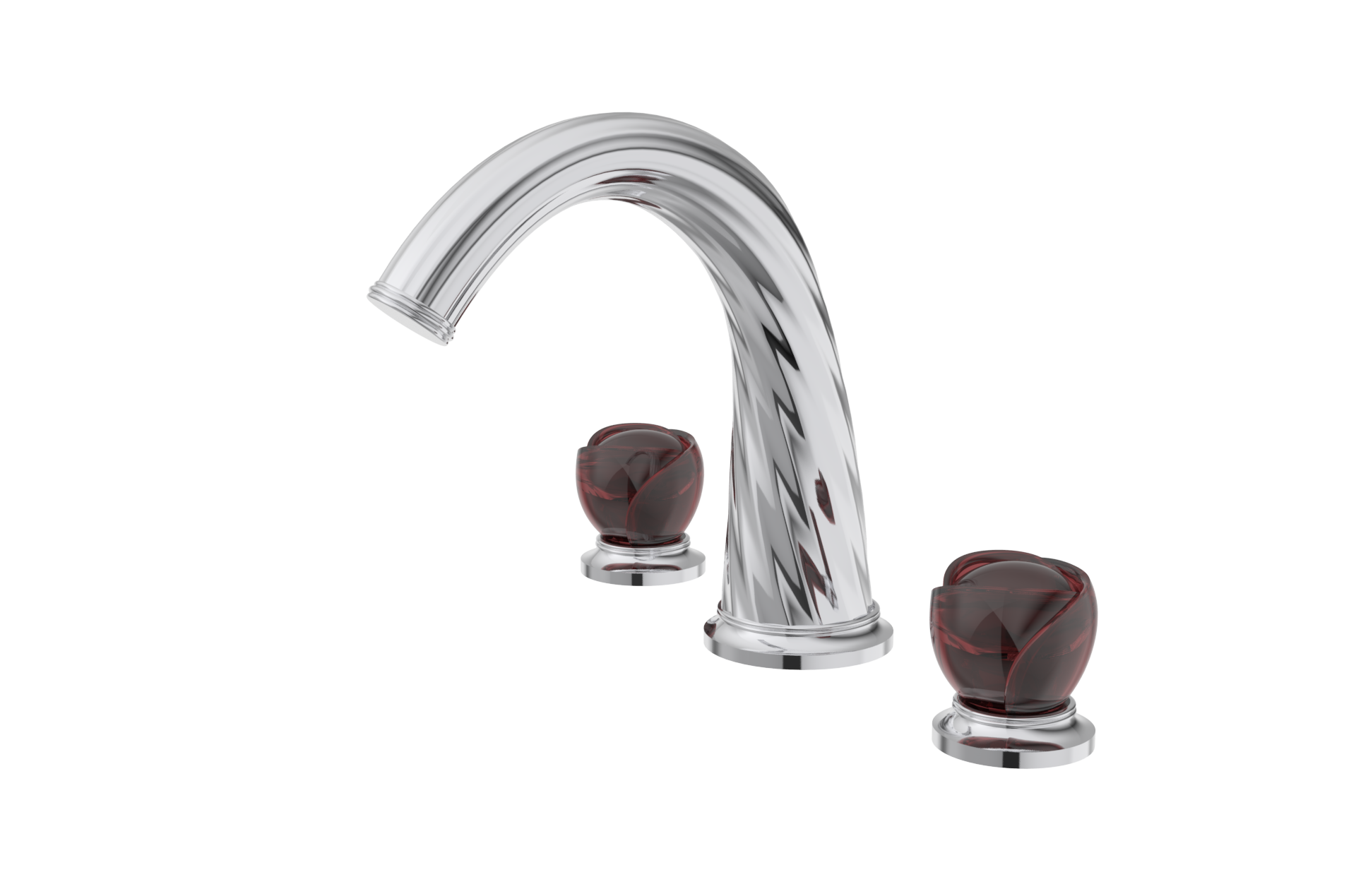 Crystal; Glaze; Faucet; Handle，