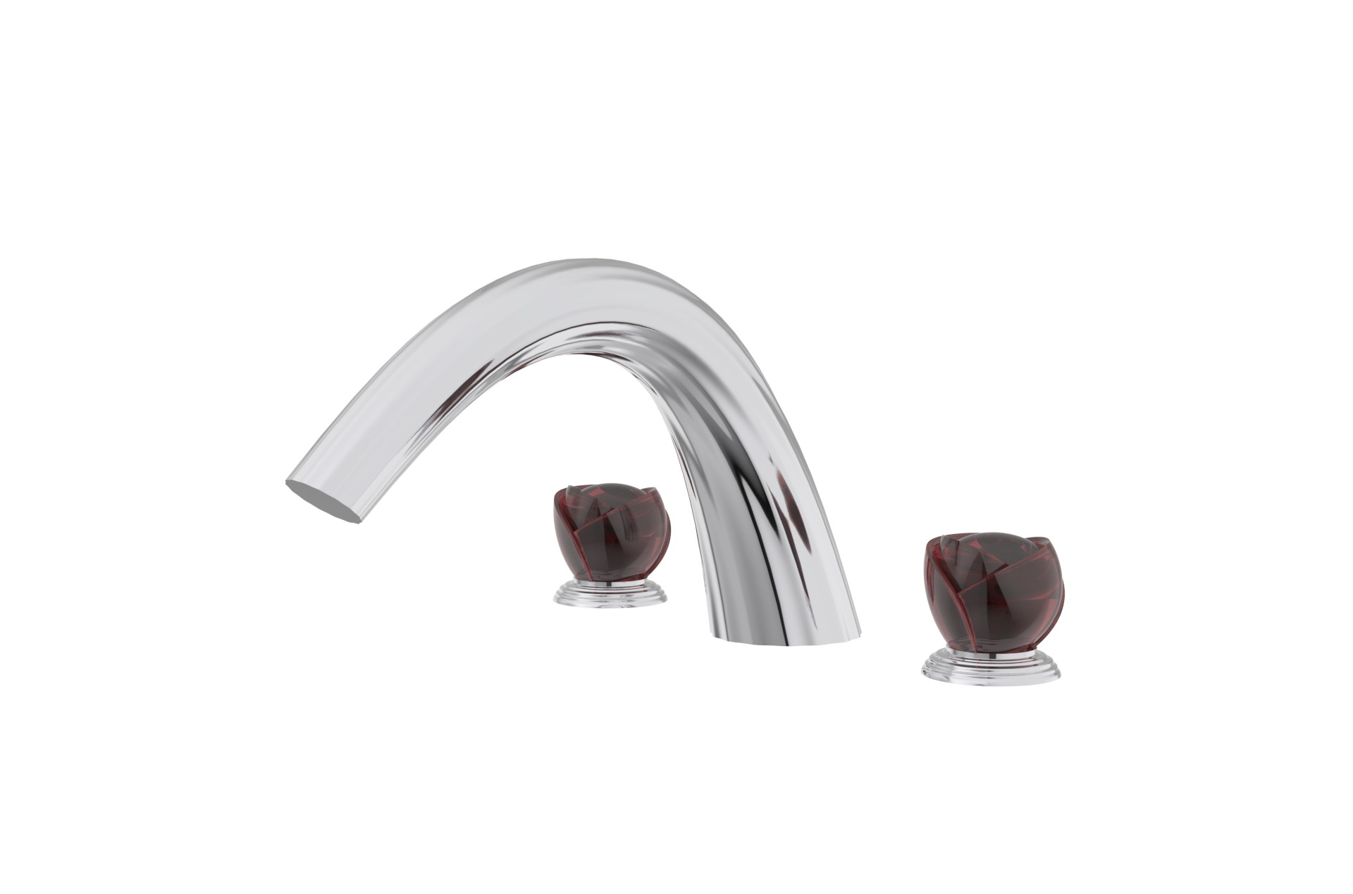 Crystal; Glaze; Faucet; Handle，