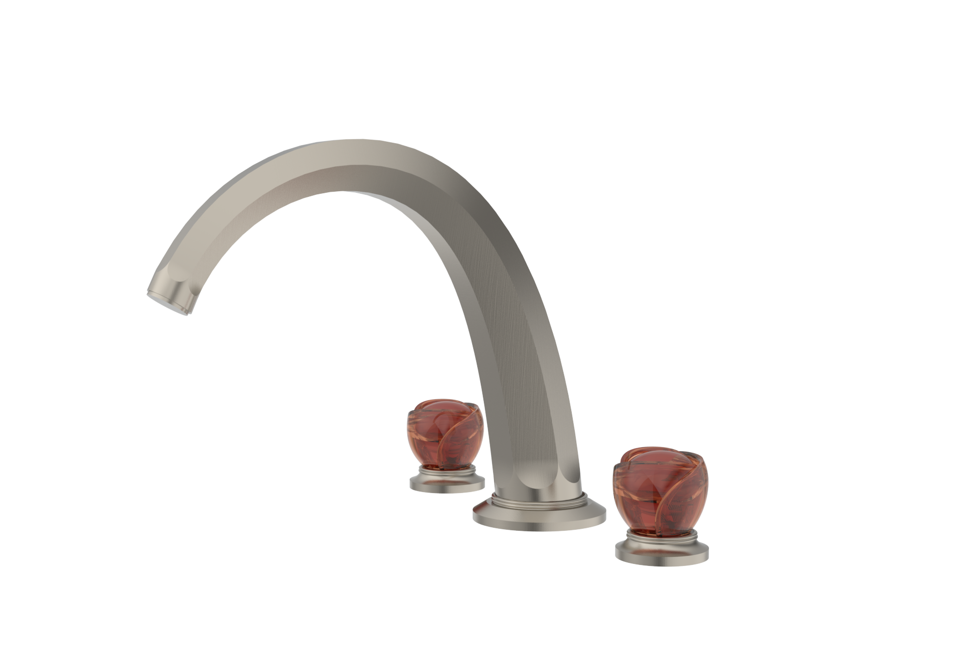 Crystal; Glaze; Faucet; Handle，