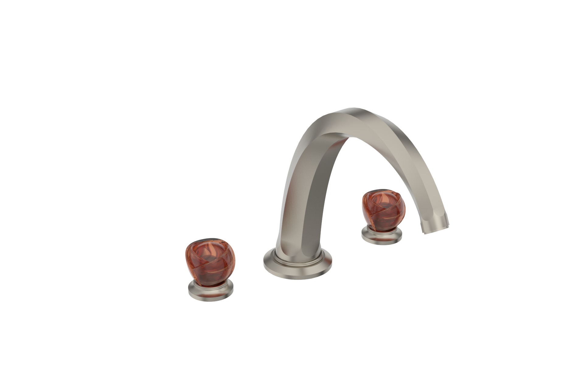 Crystal; Glaze; Faucet; Handle，