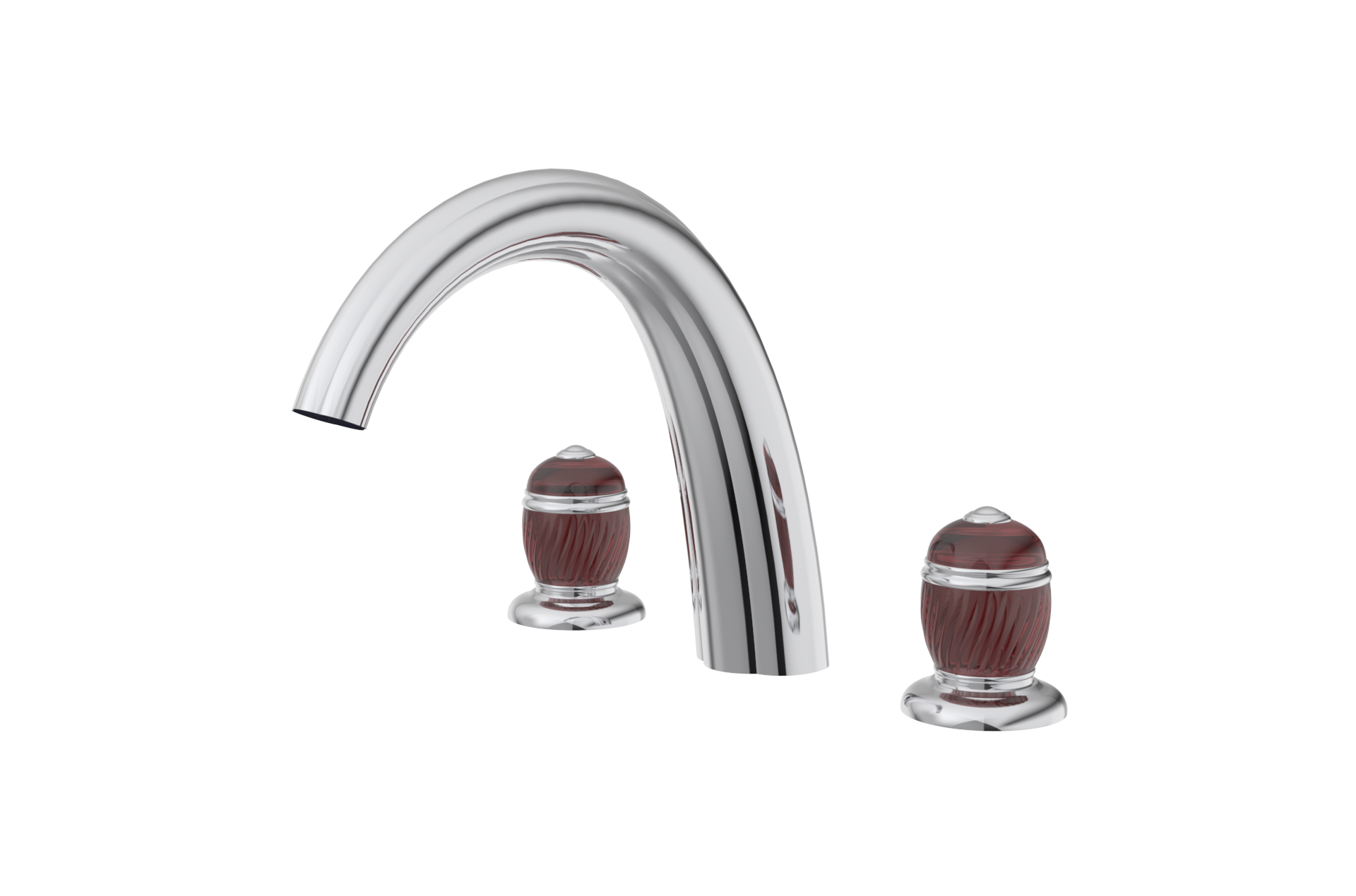 Crystal; Glaze; Faucet; Handle，