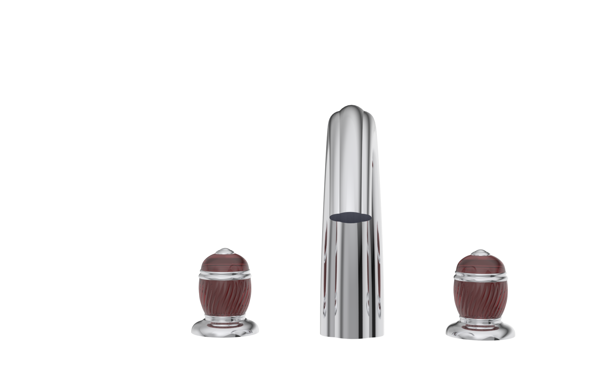 Crystal; Glaze; Faucet; Handle，